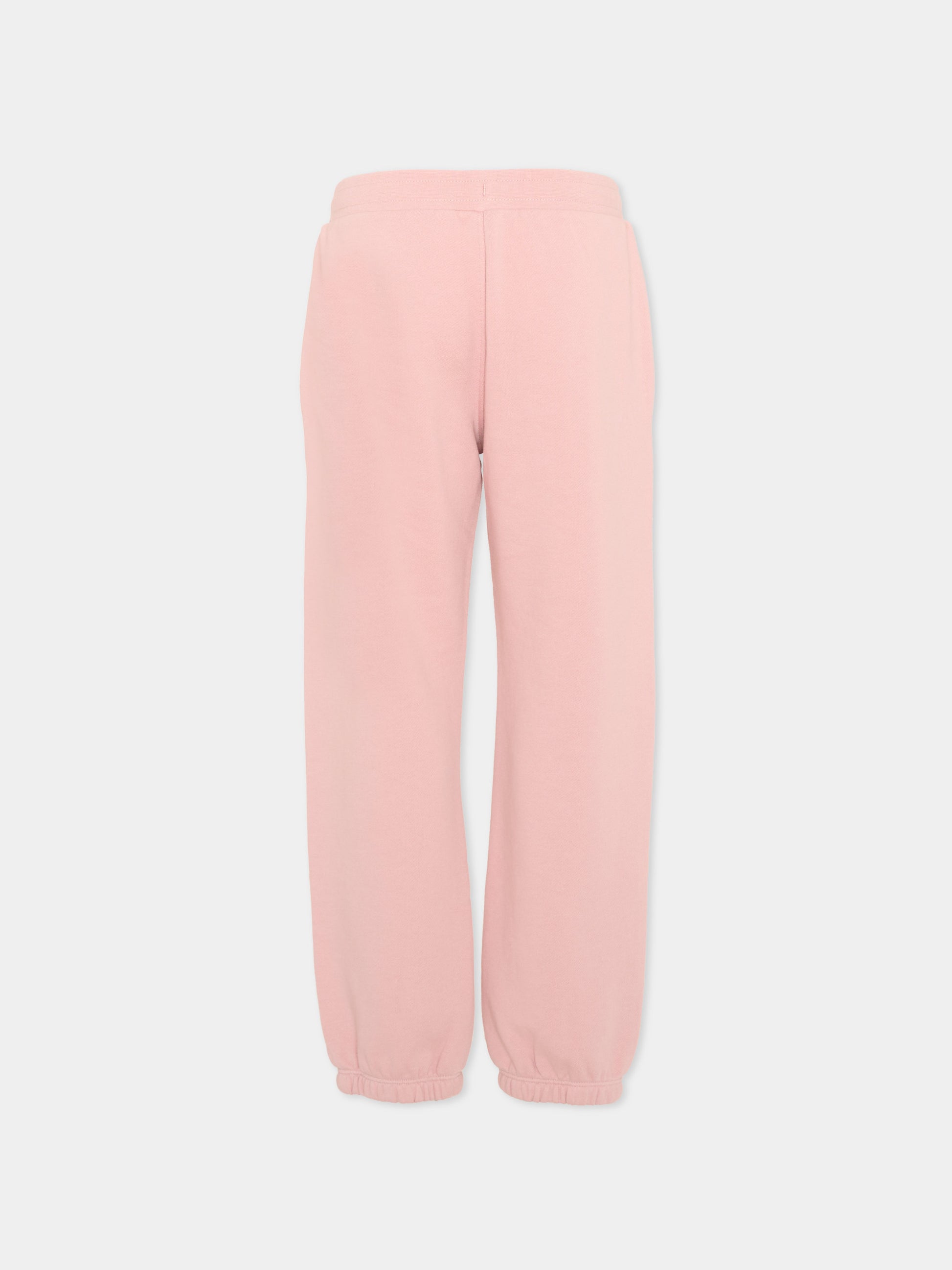 Pantalone rosa con logo applicato,C. P. Company,CUP01K LCA76 50504