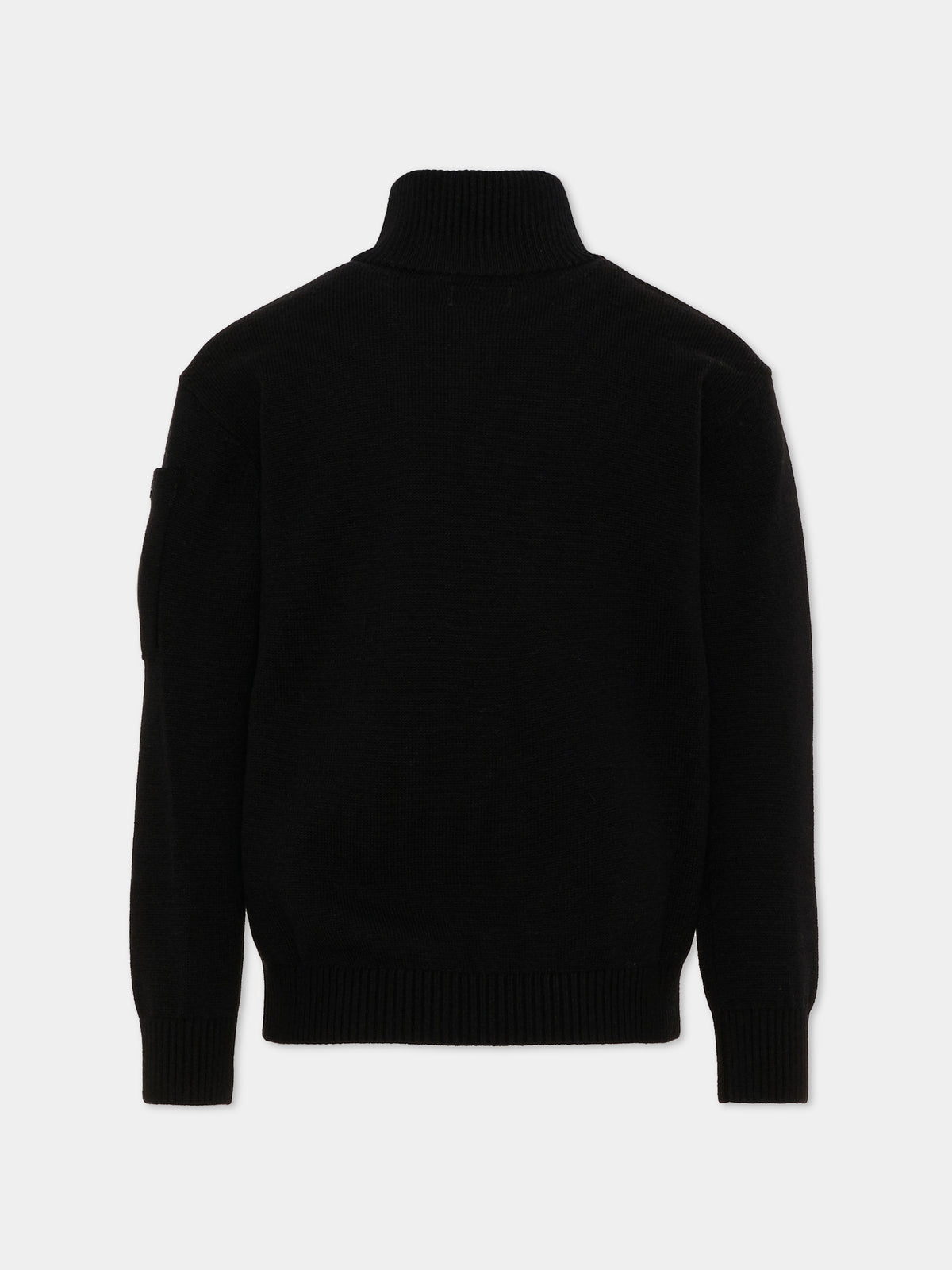Maglione nero per bambino con lente,C. P. Company,CUW00V LHE86 60100