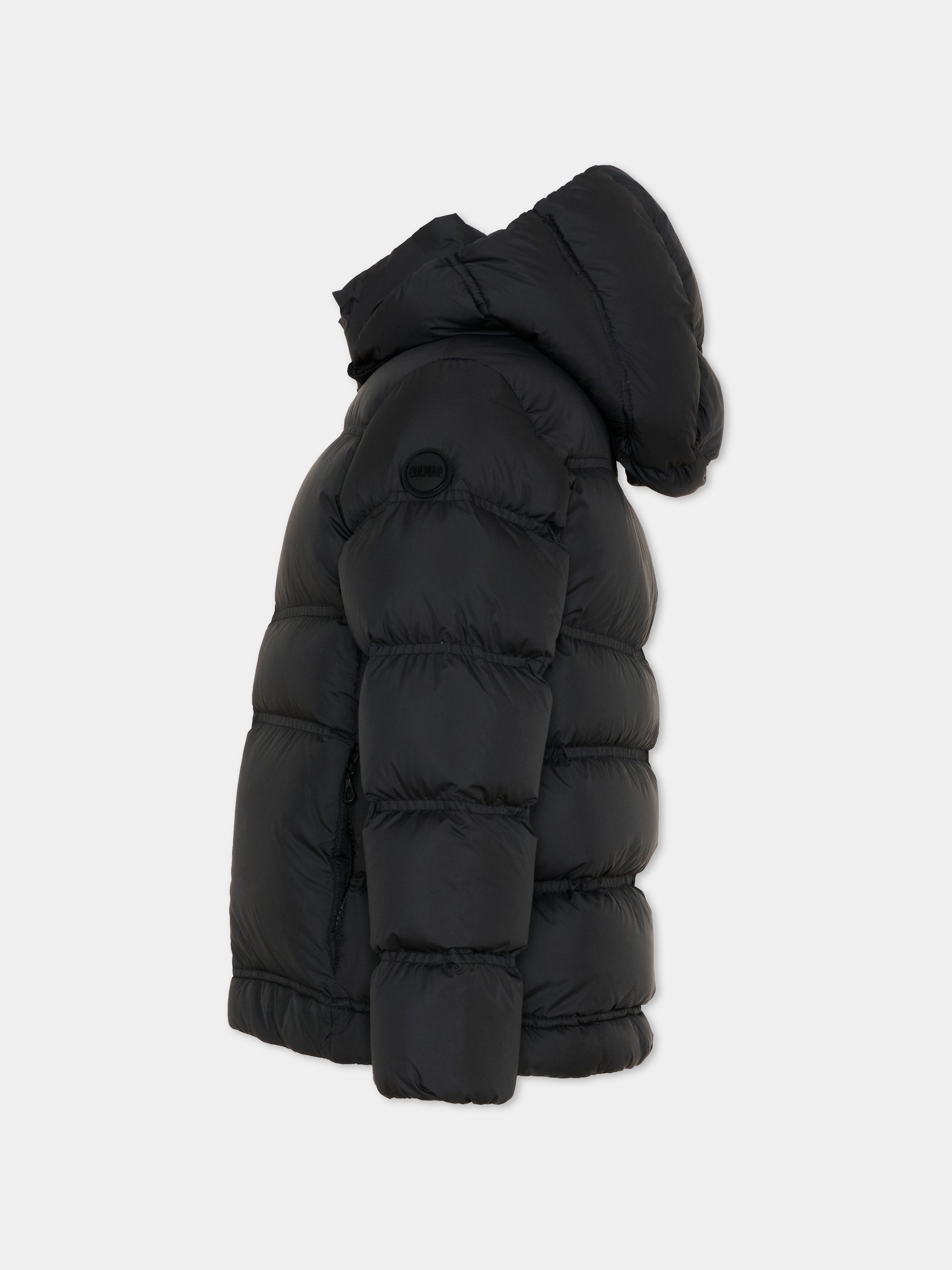 Piumino nero per bambino con logo,Colmar Originals Kids,3460 6ZN 99