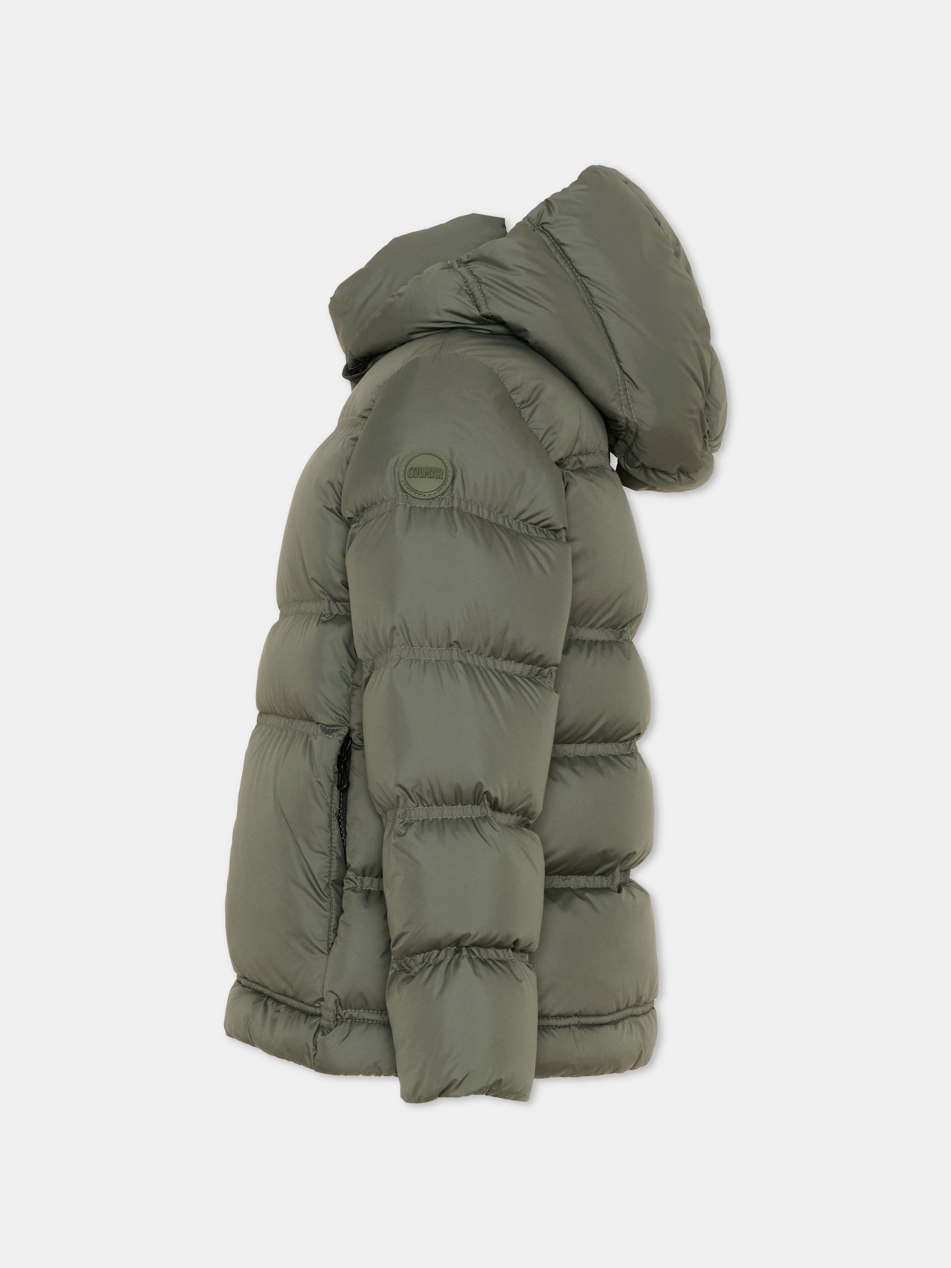 Piumino verde per bambino con logo,Colmar Originals Kids,3460 6ZN 498