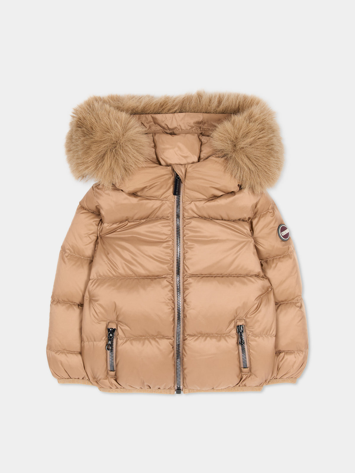Piumino beige per neonata,Colmar Originals Kids,34000070E 2YO 636