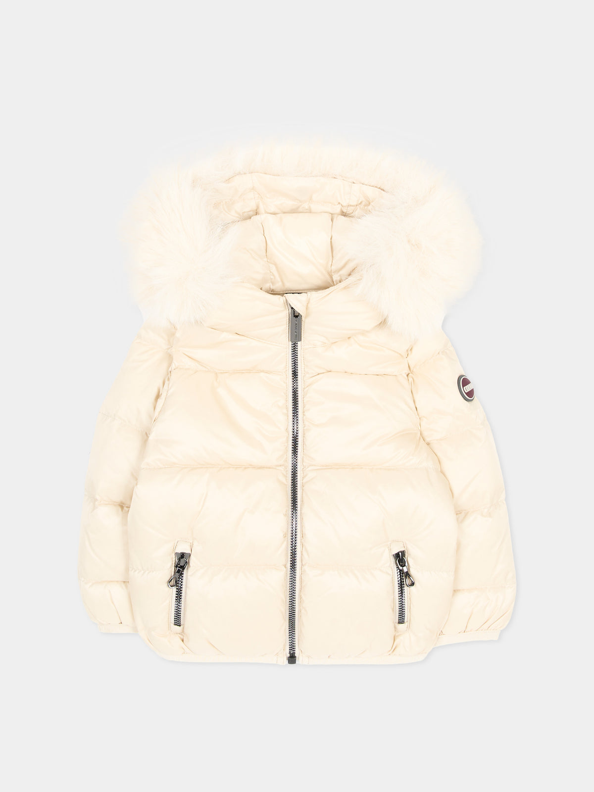 Piumino beige per neonata,Colmar Originals Kids,34000070E 2YO 56