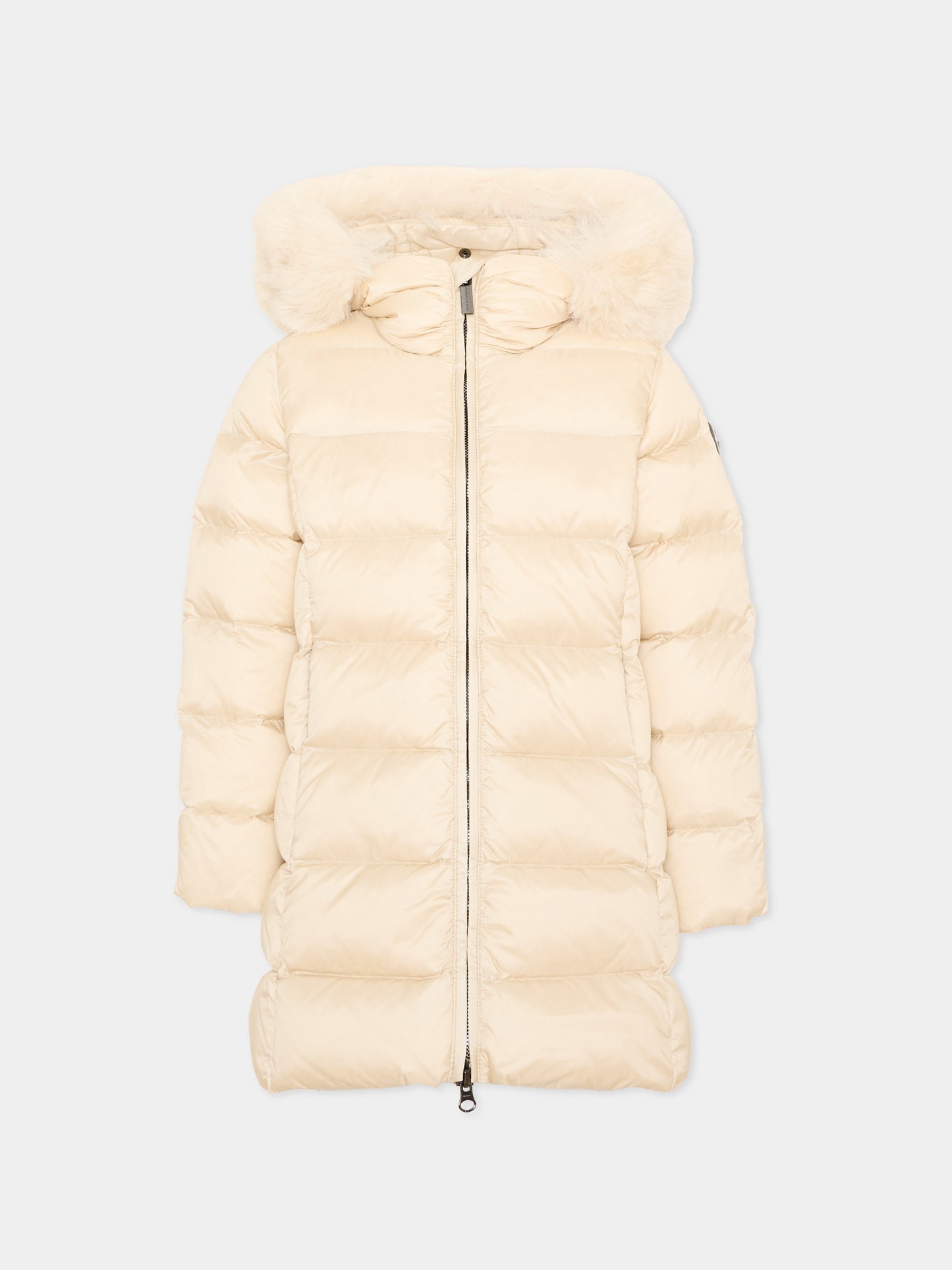 Piumino beige per bambina lungo,Colmar Originals Kids,34000010E 2YO 56