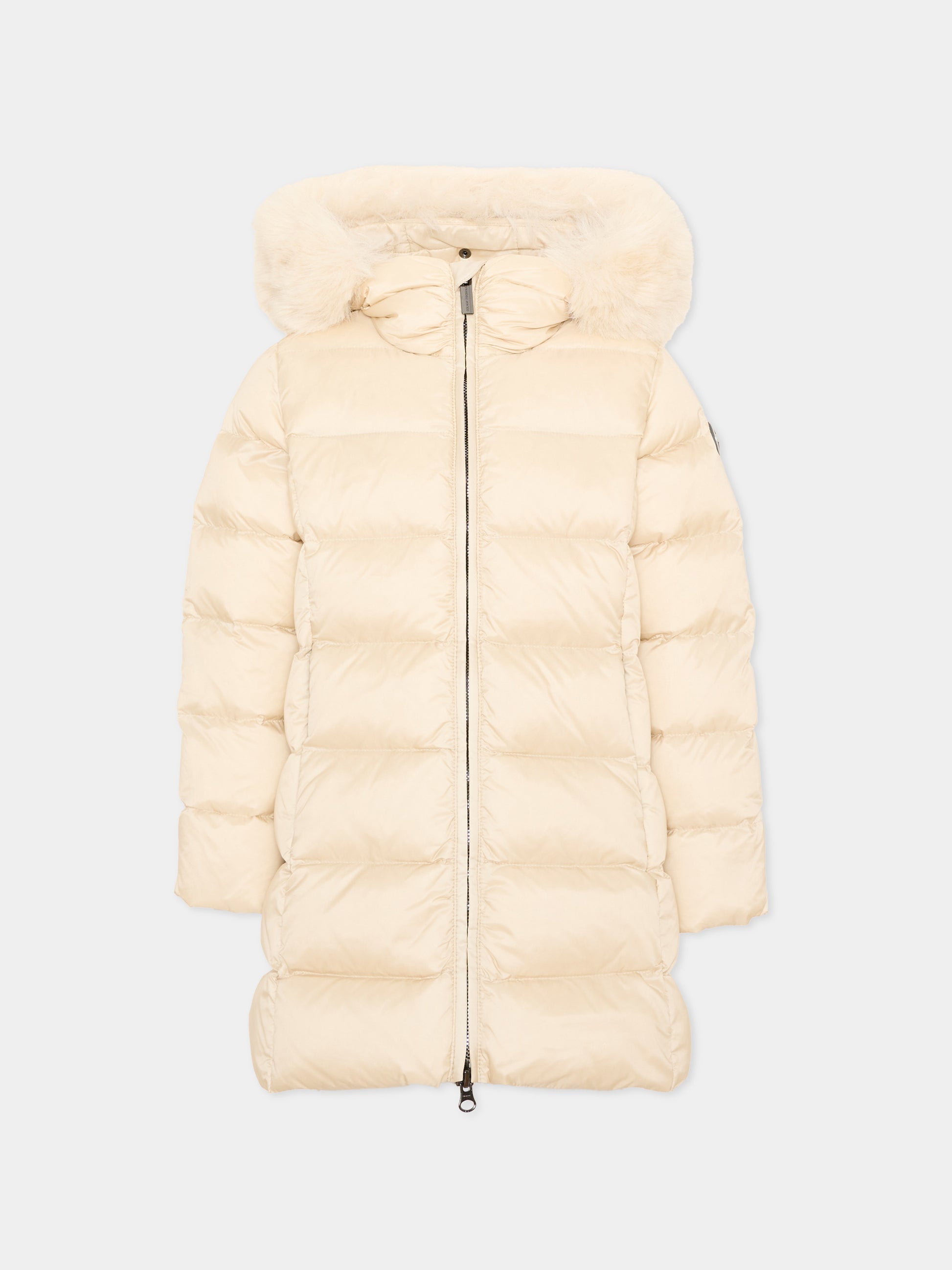 Piumino beige per bambina lungo,Colmar Originals Kids,34000010E 2YO 56