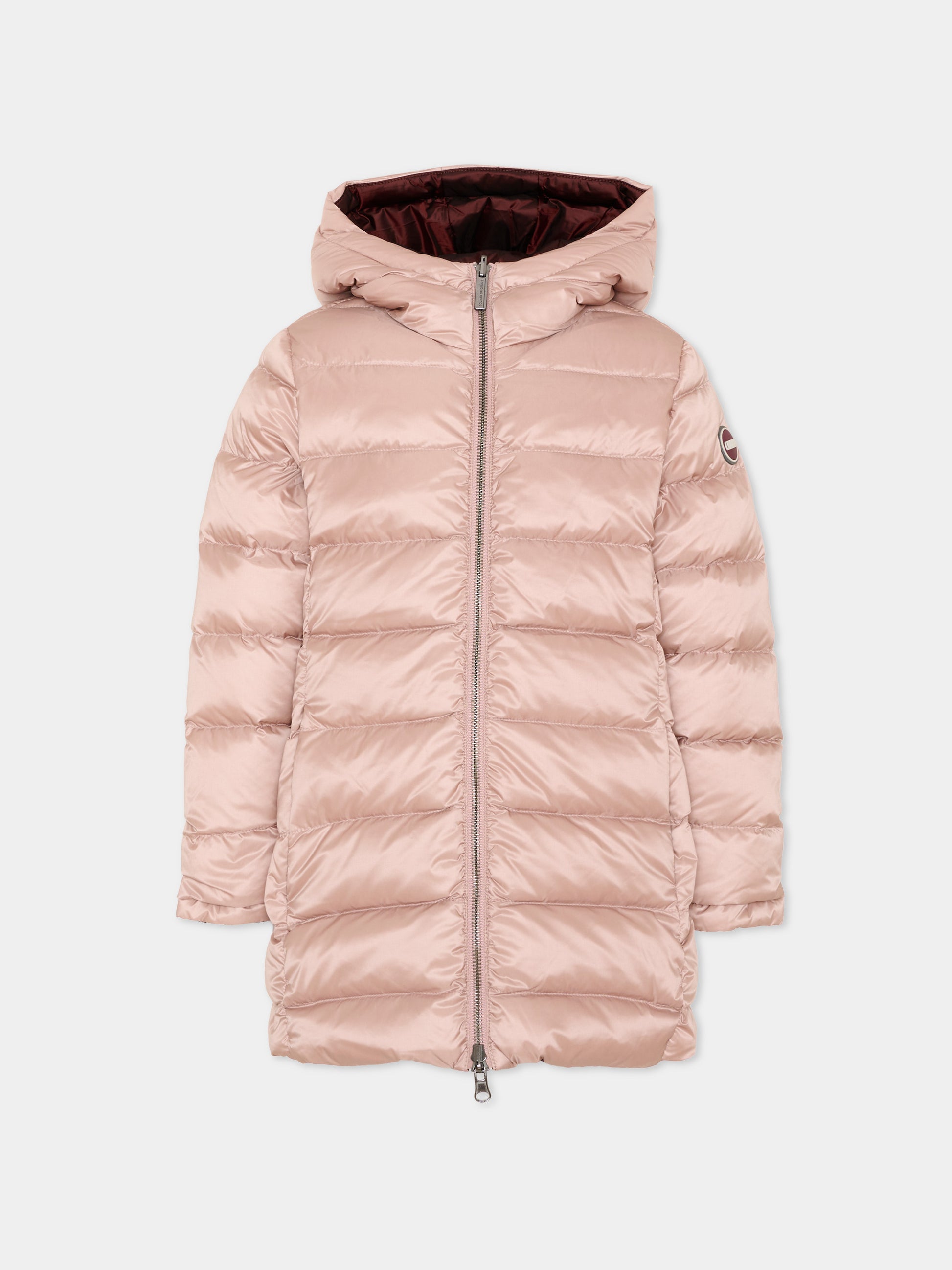 Piumini rosa per bambina con logo,Colmar Originals Kids,34000053A 2YO 777