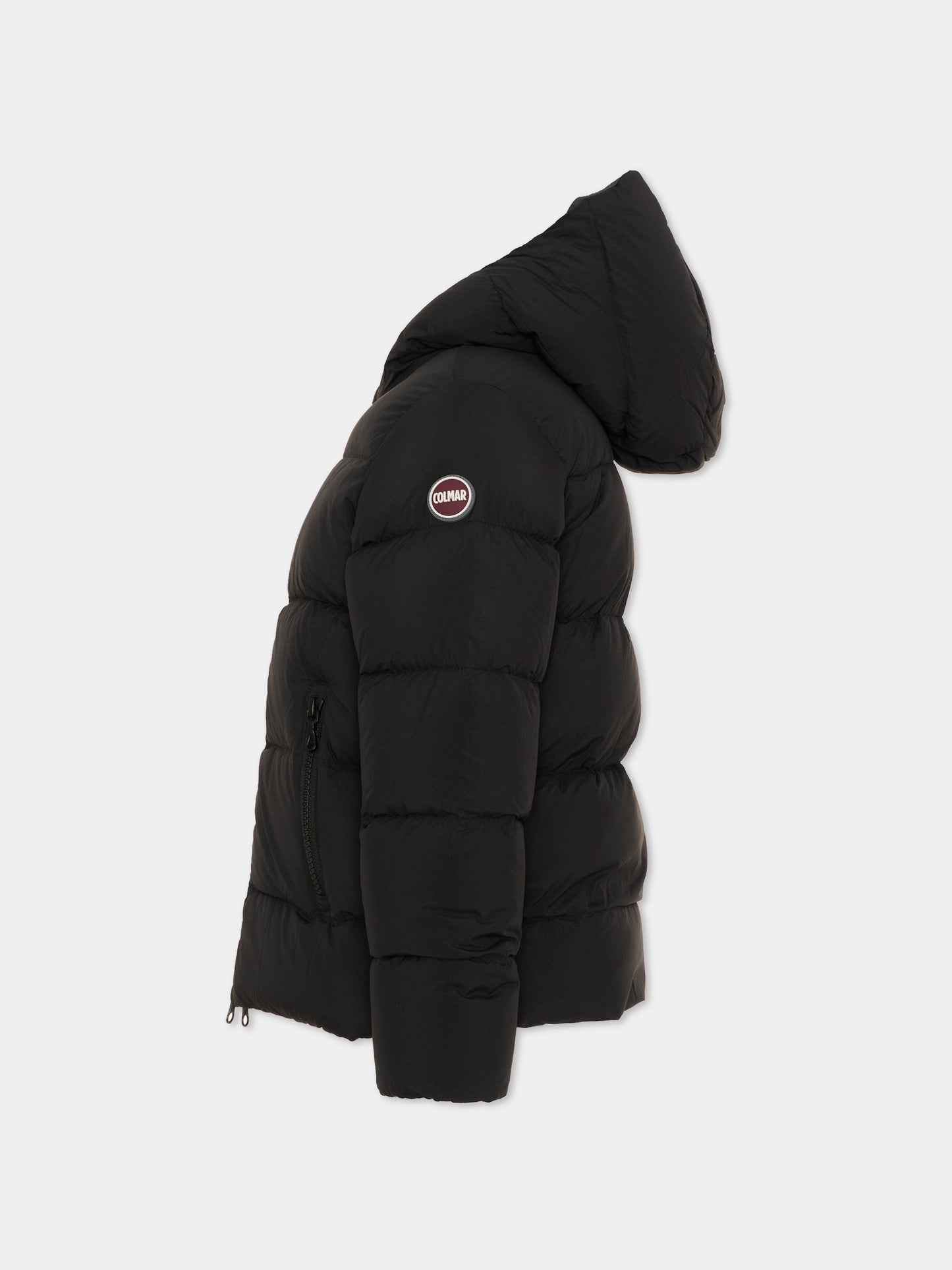 Piumino nero per bambino reversibile con cappuccio,Colmar Originals Kids,34000009 4ZP 99