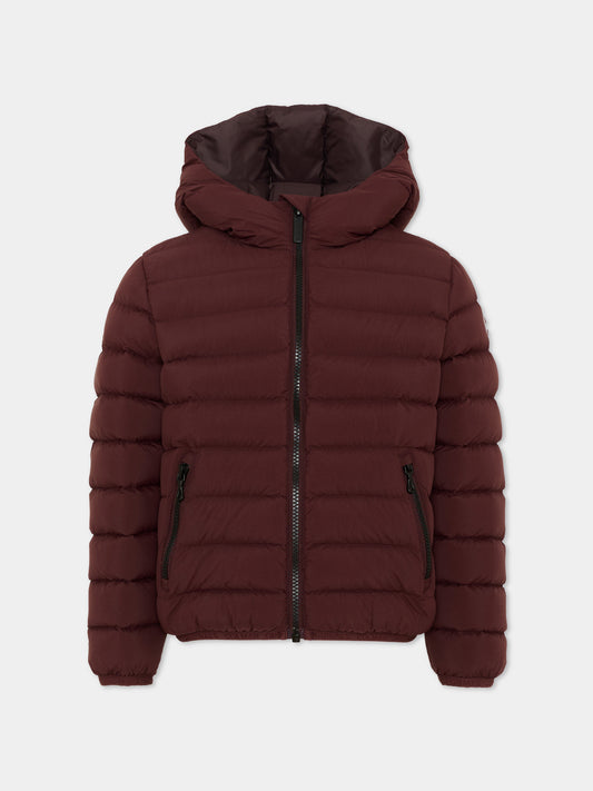 Piumini bordeaux per bambini con logo,Colmar Originals Kids,34000097A 4ZP 257
