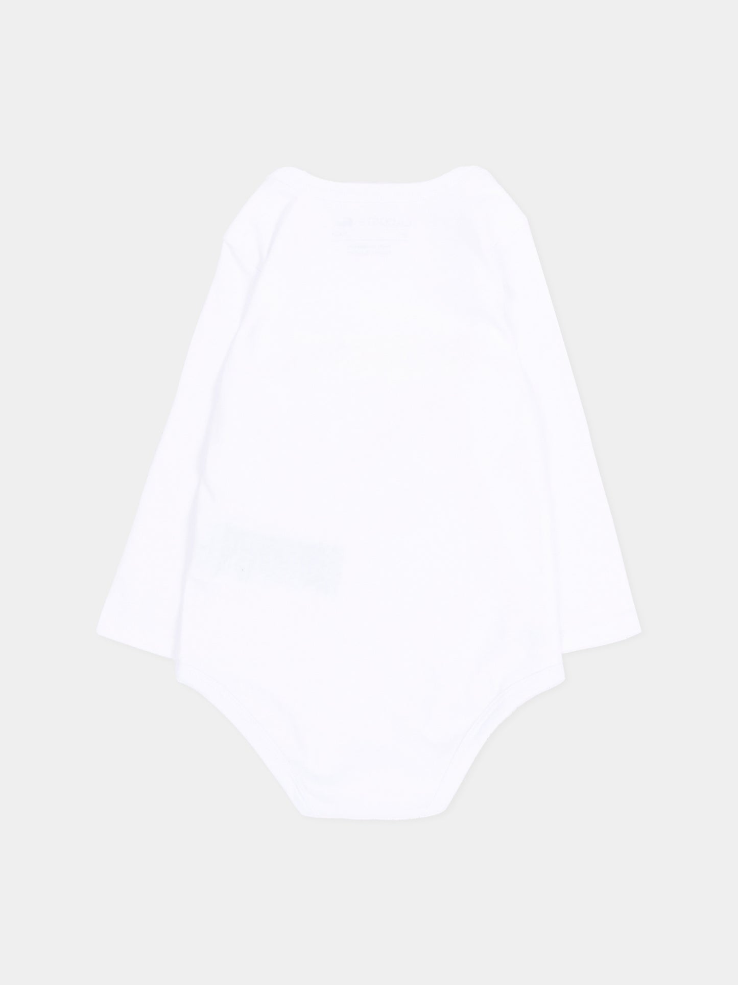 Completo sportivo lungo beige per neonato con logo,Lacoste,7192 02S
