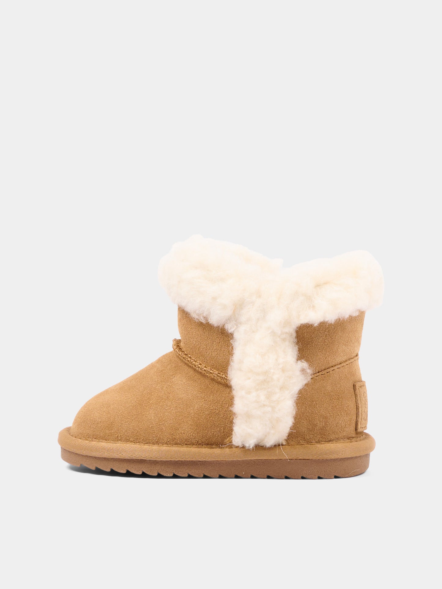 Stivaletti beige per bambina,Colors Of California,HC YB017 TAN