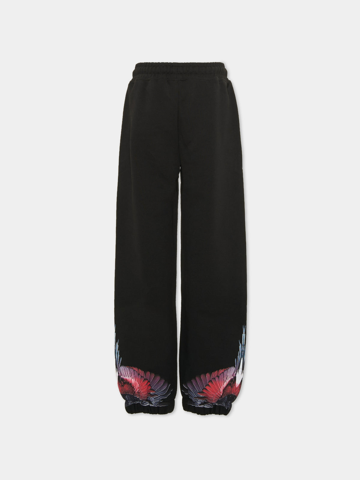 Pantalone nero per bambino con ali,County Of Milan Kids,F6CMJBFP029 110