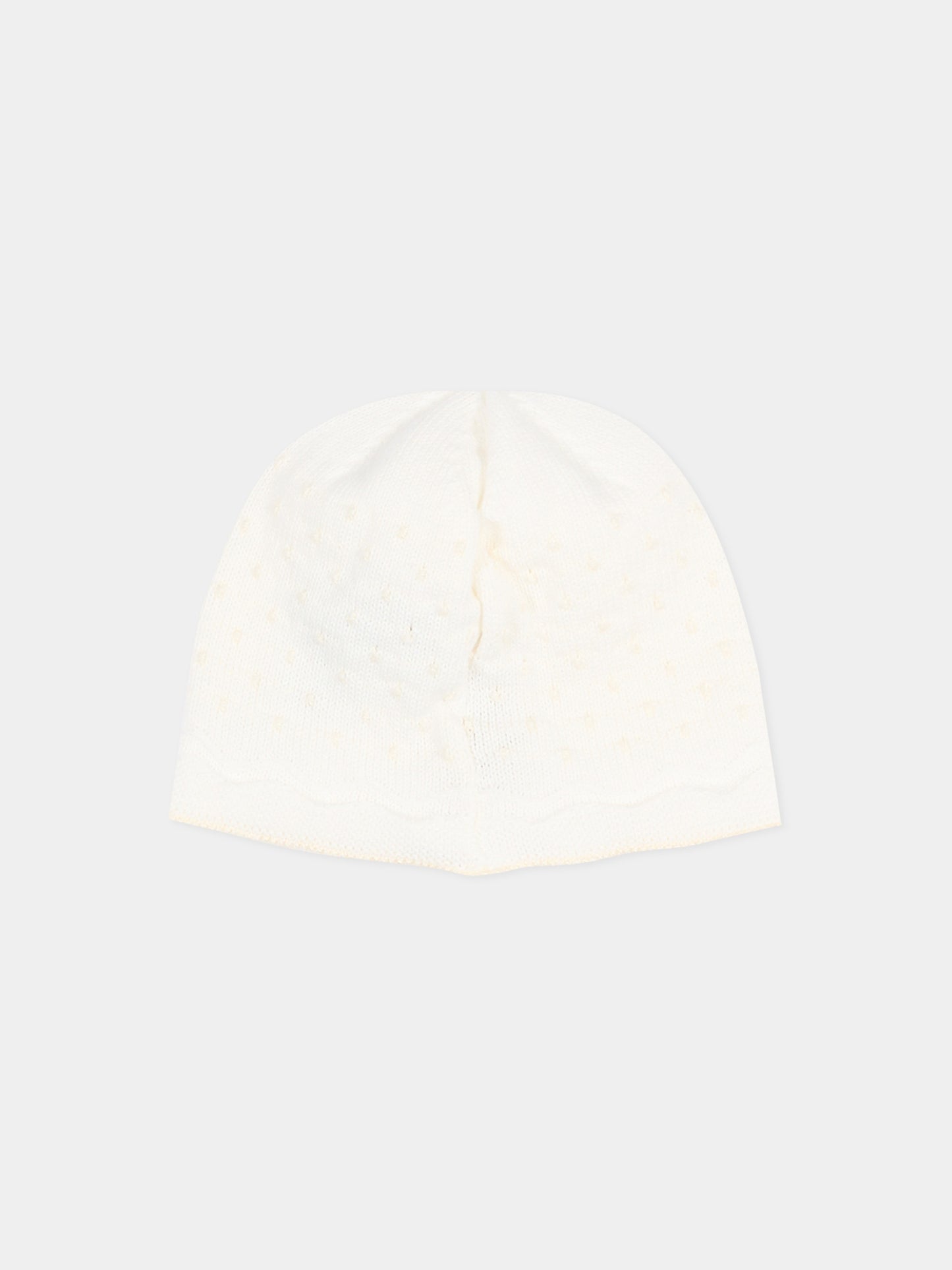 Cappellino avorio per neonati tricot,Paz Rodríguez,040 123234 6062 H82