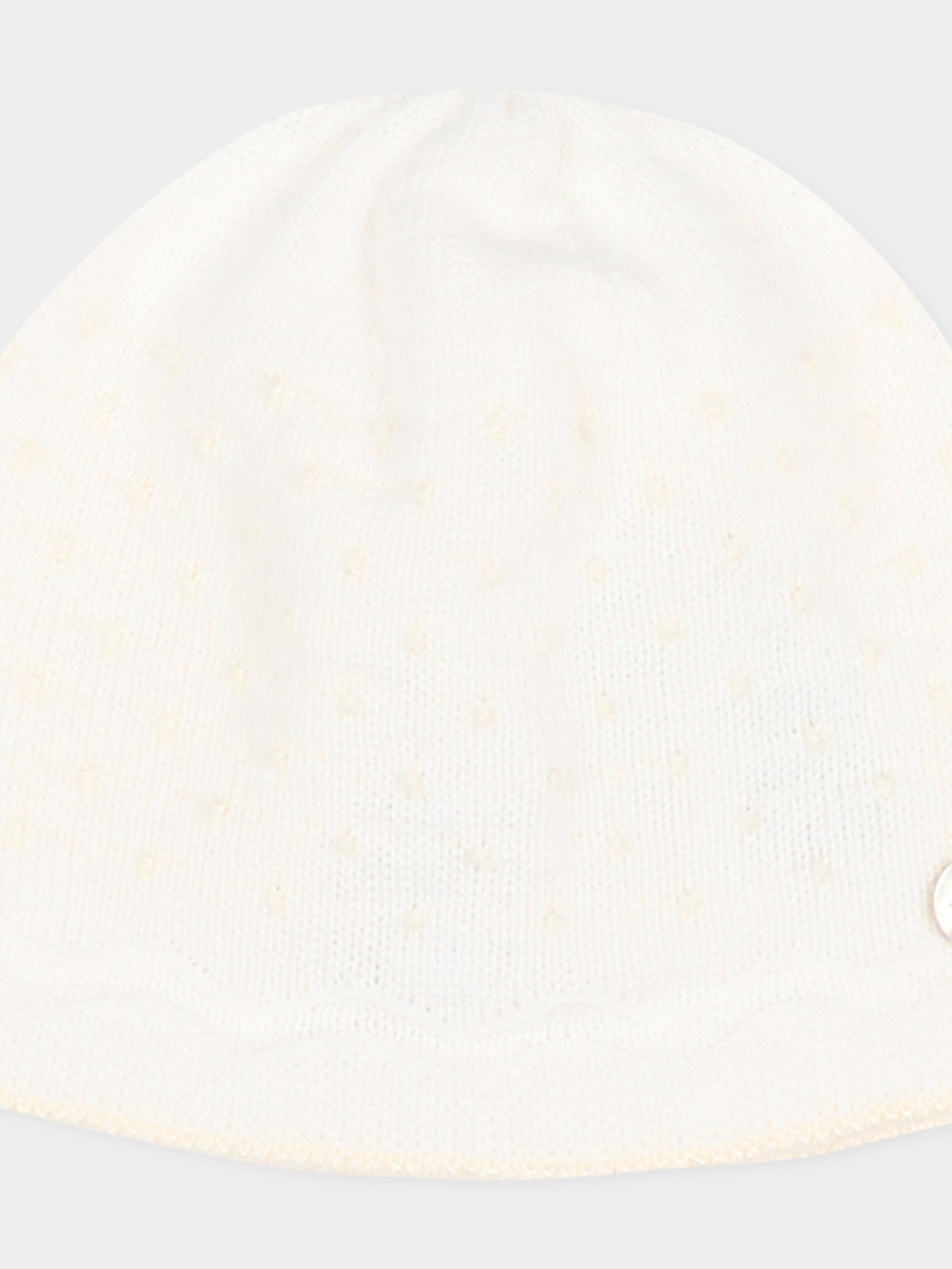 Cappellino avorio per neonati tricot,Paz Rodríguez,040 123234 6062 H82