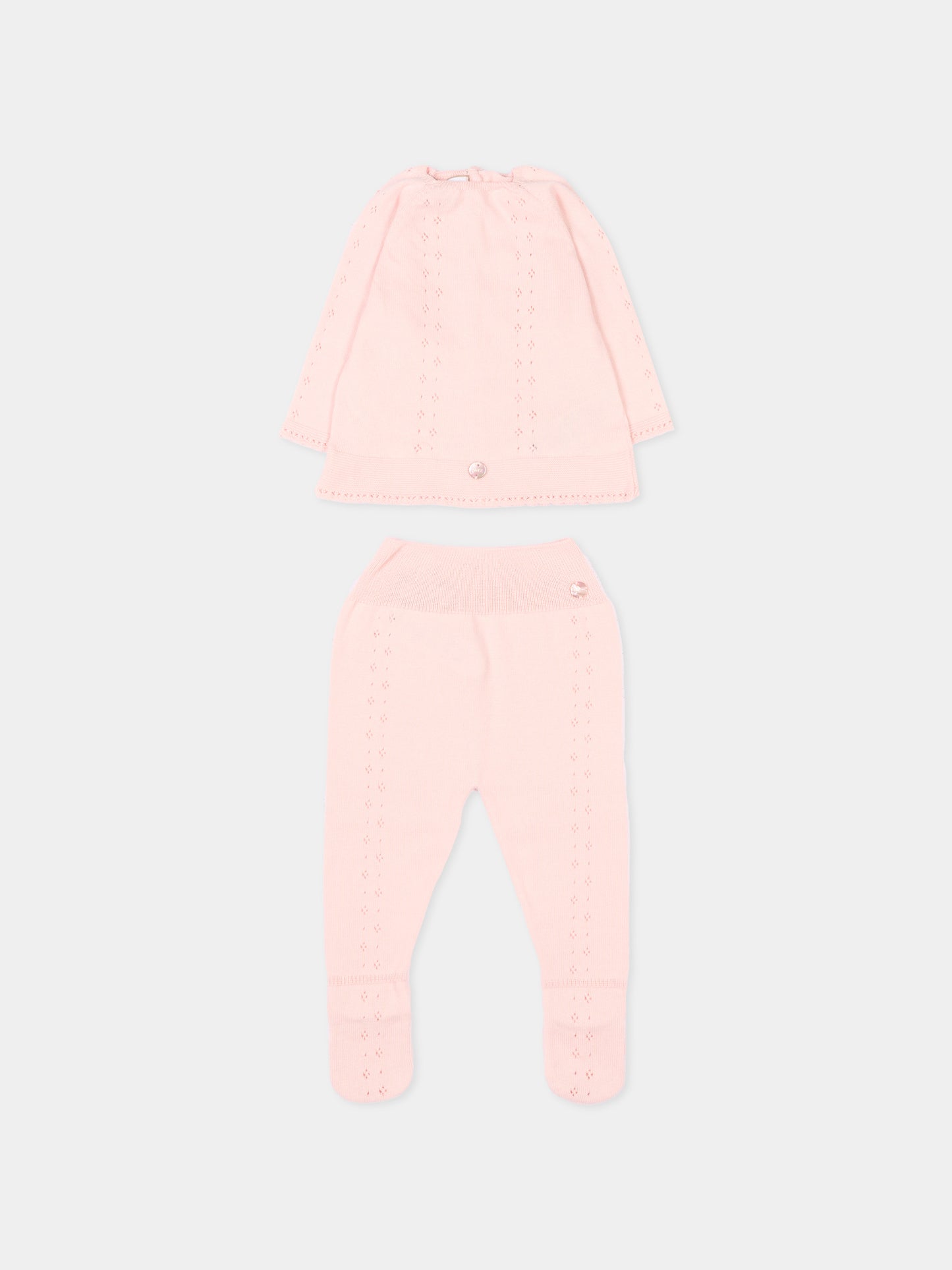 Completo nascita rosa per neonata ajour,Paz Rodríguez,103 123680 322 H82