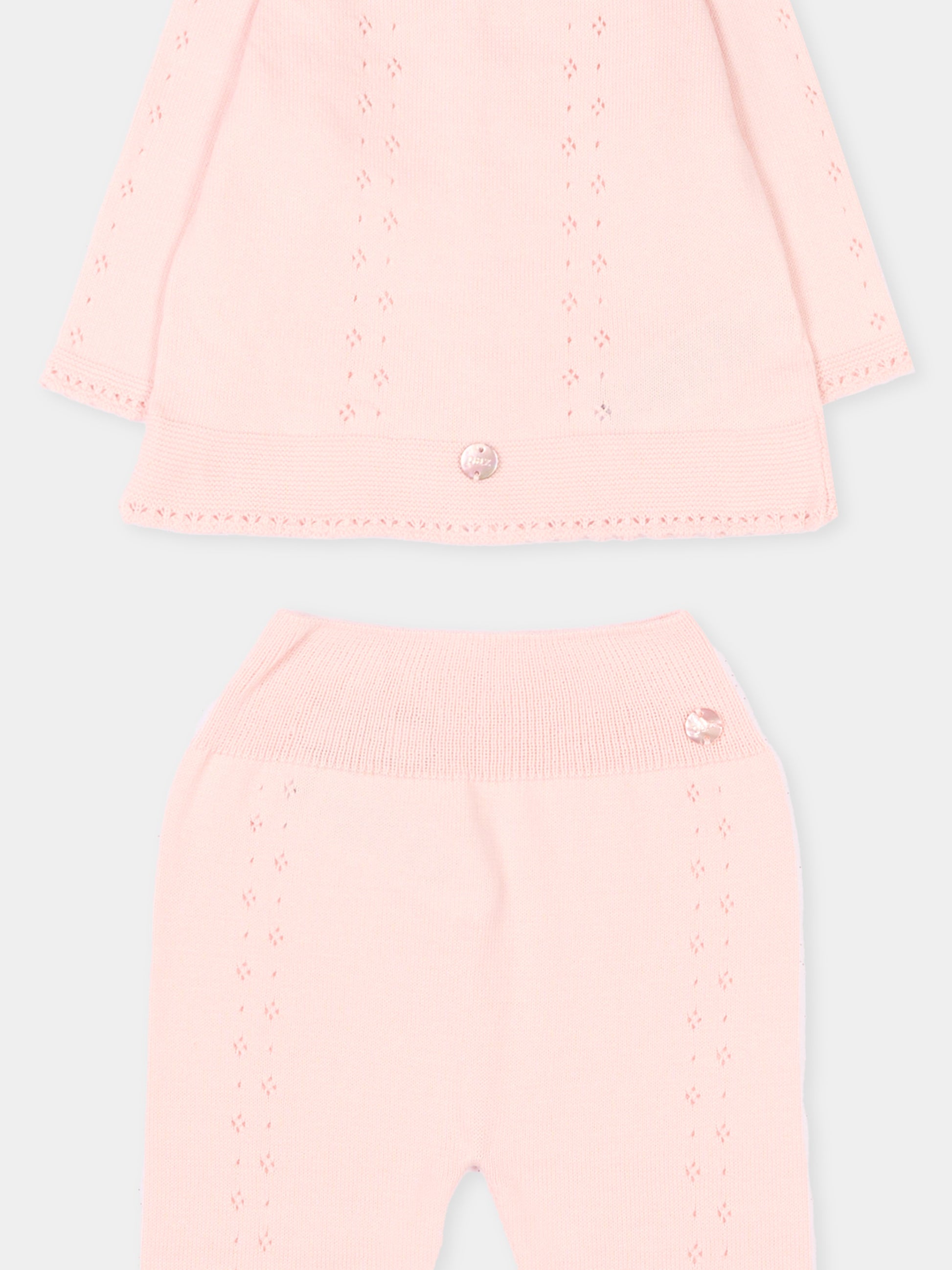 Completo nascita rosa per neonata ajour,Paz Rodríguez,103 123680 322 H82