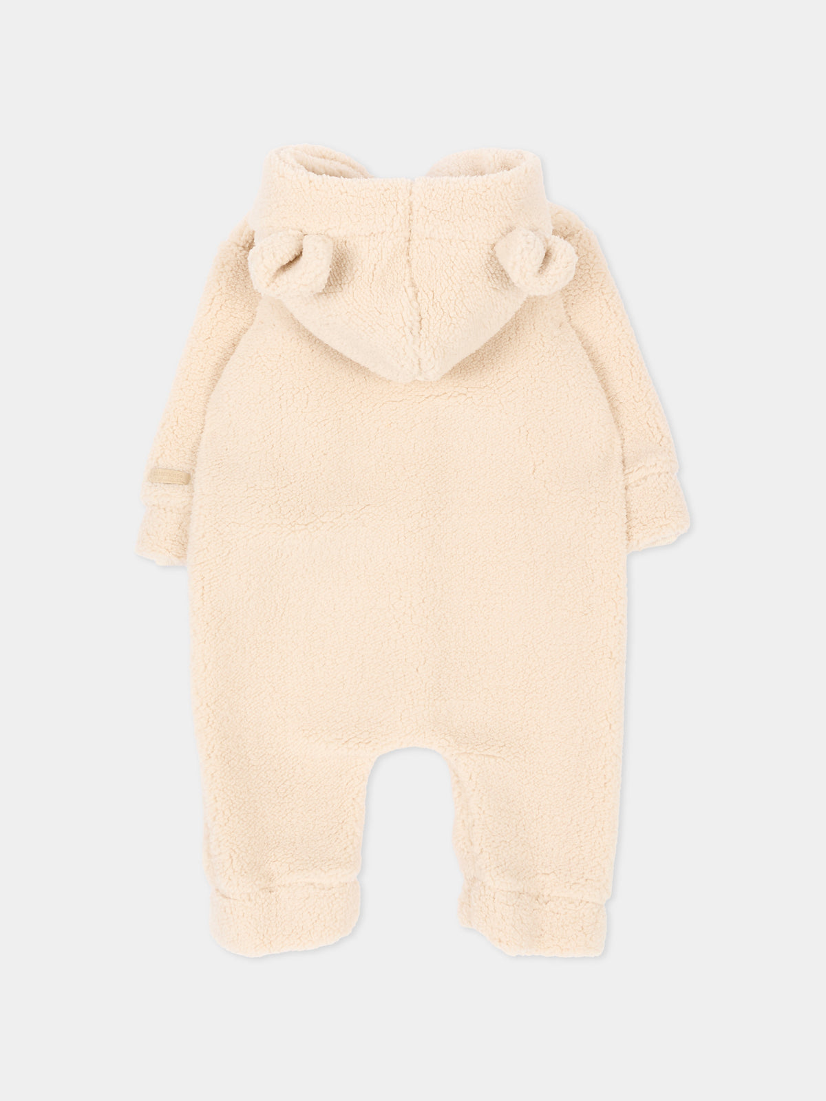Completo rosa per neonata con cappuccio e orecchie,Bamboom,1262TE00084 WHISPER PINK
