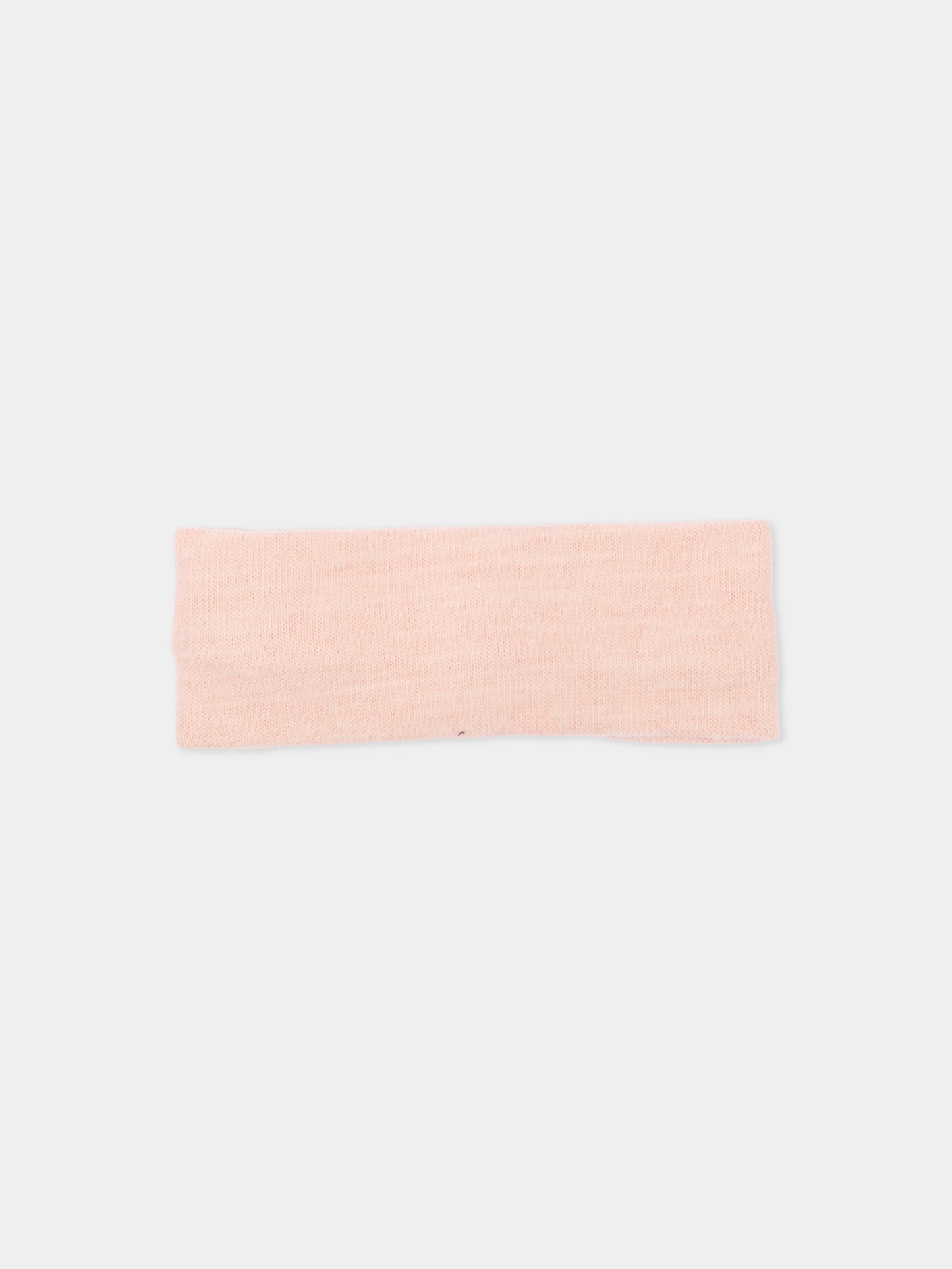 Fascia rosa per neonata con bottone,Bamboom,1249TE00088 WARM PINK