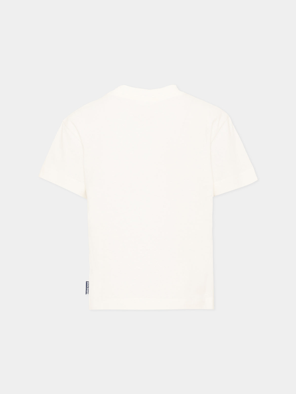 T-shirt bianca per bambino con teddy bear,Palm Angels,F6PAJBTH103 412