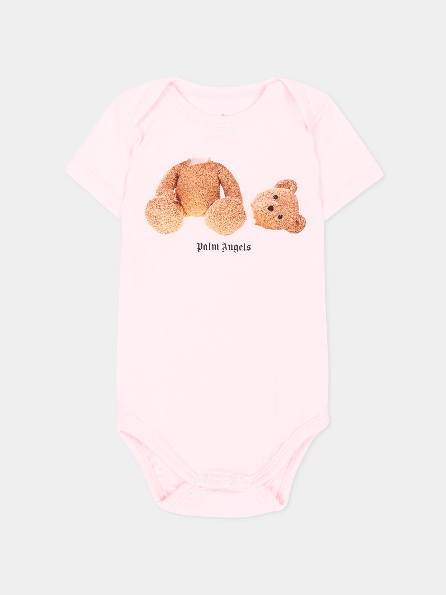 Body multicolor per neonata teddy bear,Palm Angels,F6PANGBY188 INT19