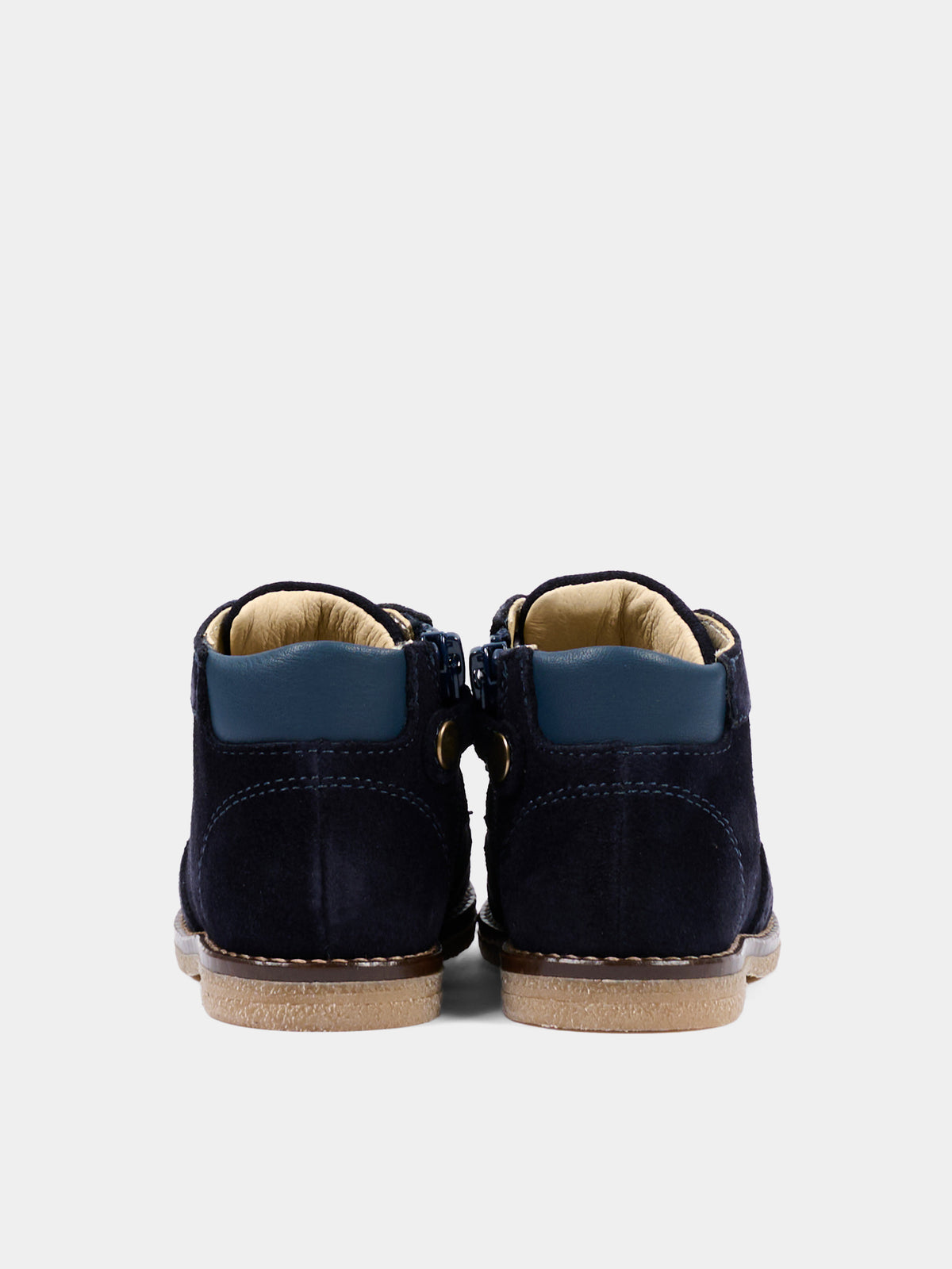 Scarpe stringate blu per neonato,Walkey,Y1B5 44290 0071800