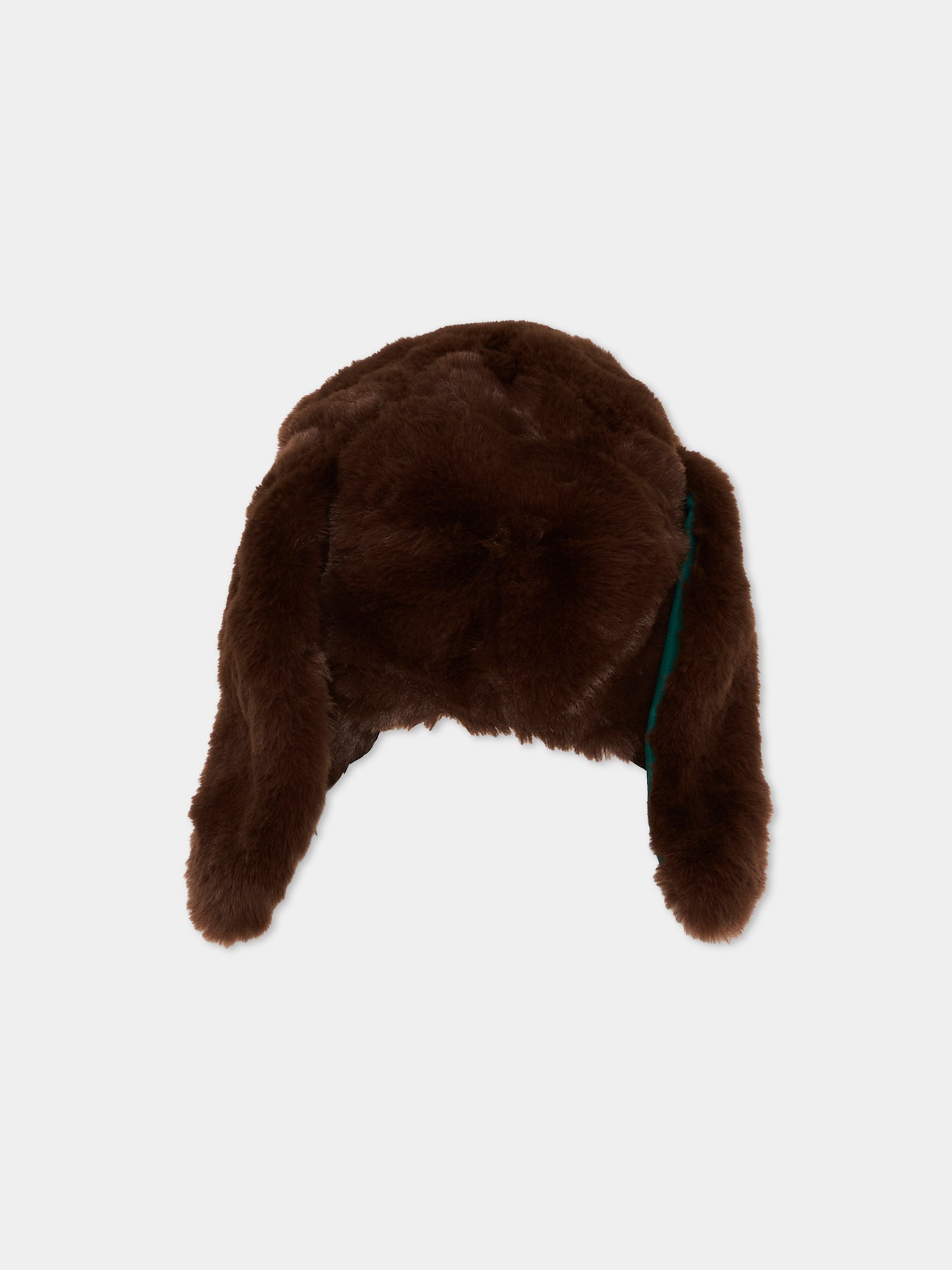Cappello marrone per bambini con paraorecchie,Mini Rodini,2676511016