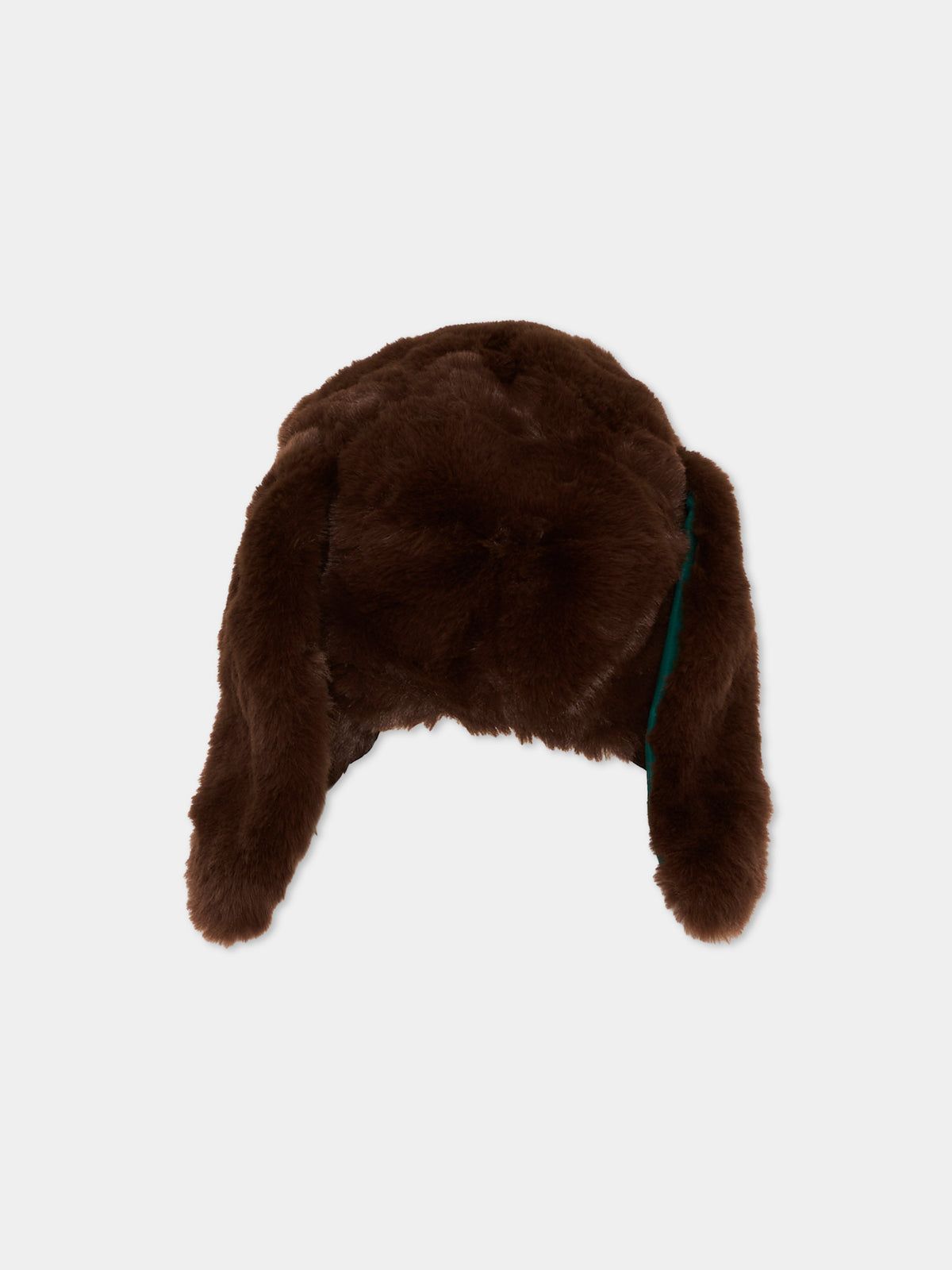 Cappello marrone per bambini con paraorecchie,Mini Rodini,2676511016
