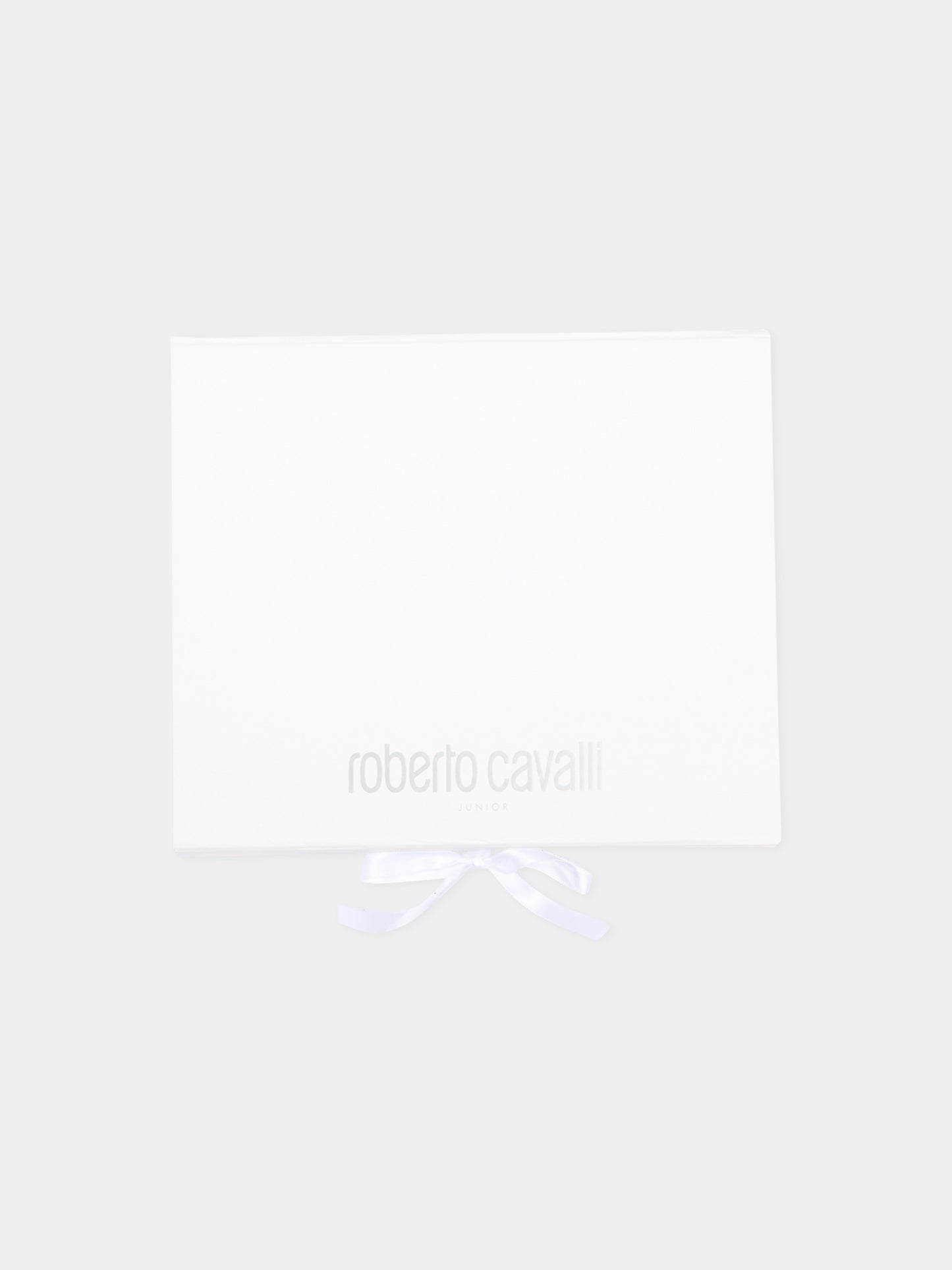 Set tutina rosa animalier per neonata con logo,Roberto Cavalli Kids,CLA26028TU GIAG.ROSA