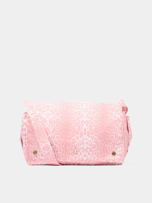 Borsa mamma rosa per neonata animalier,Roberto Cavalli Kids,CLA26009BO GIAG.ROSA