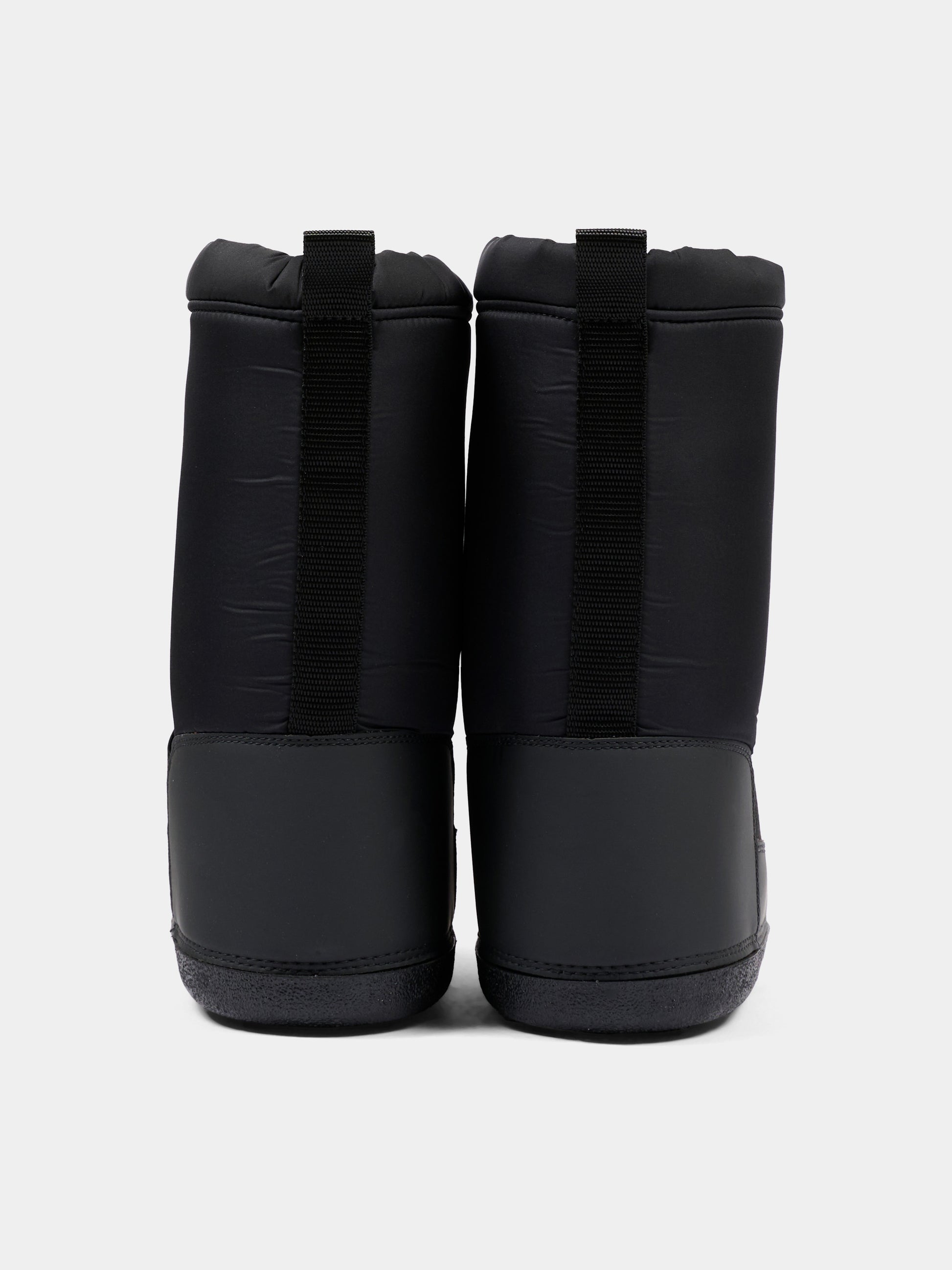 Stivali Neve neri per bambini con logo,Mm6 Maison Margiela,83950 VAR1