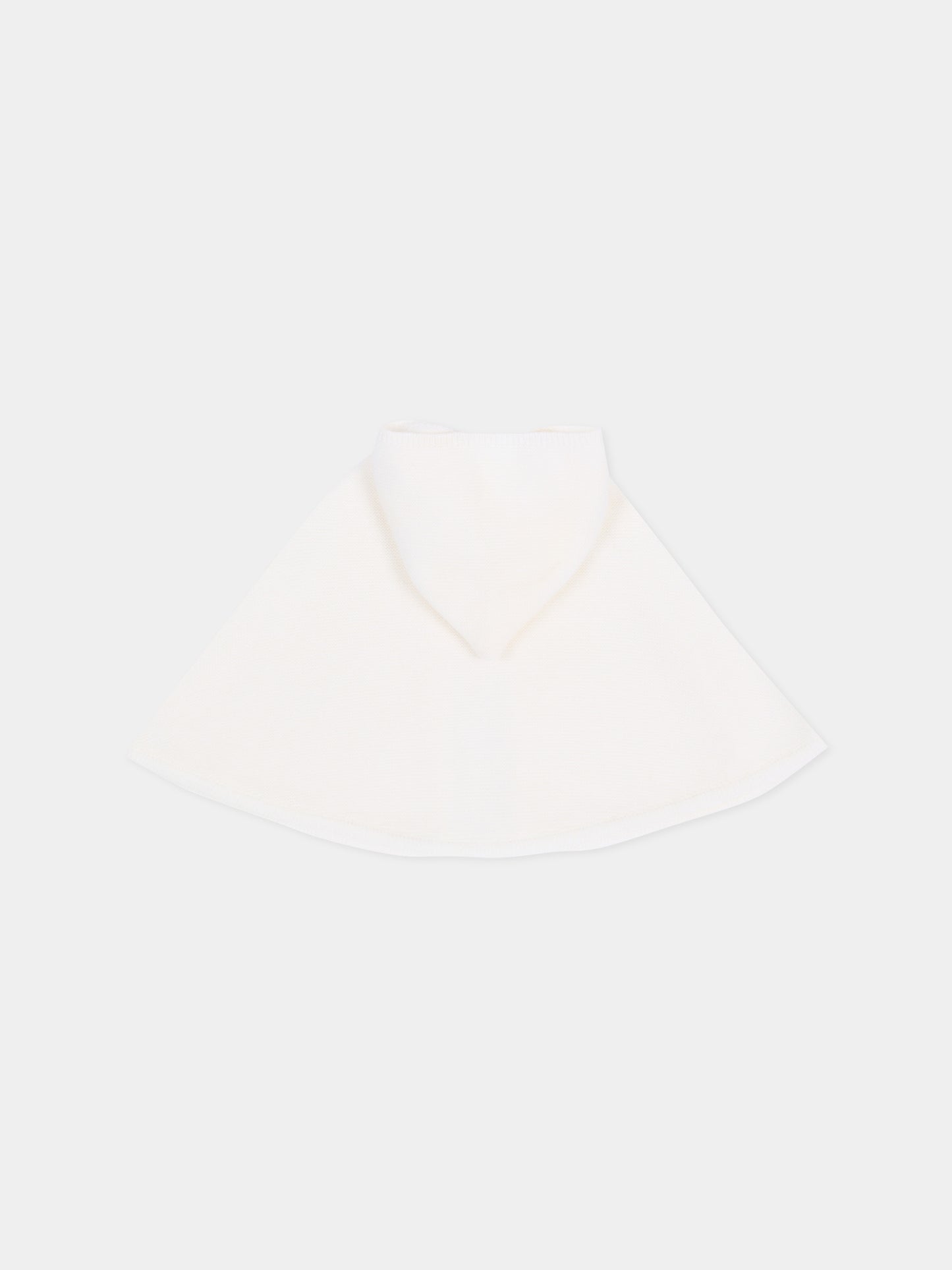 Cappa avorio in maglia per neonata con fiocco,Paz Rodríguez,019 111855 60 H56