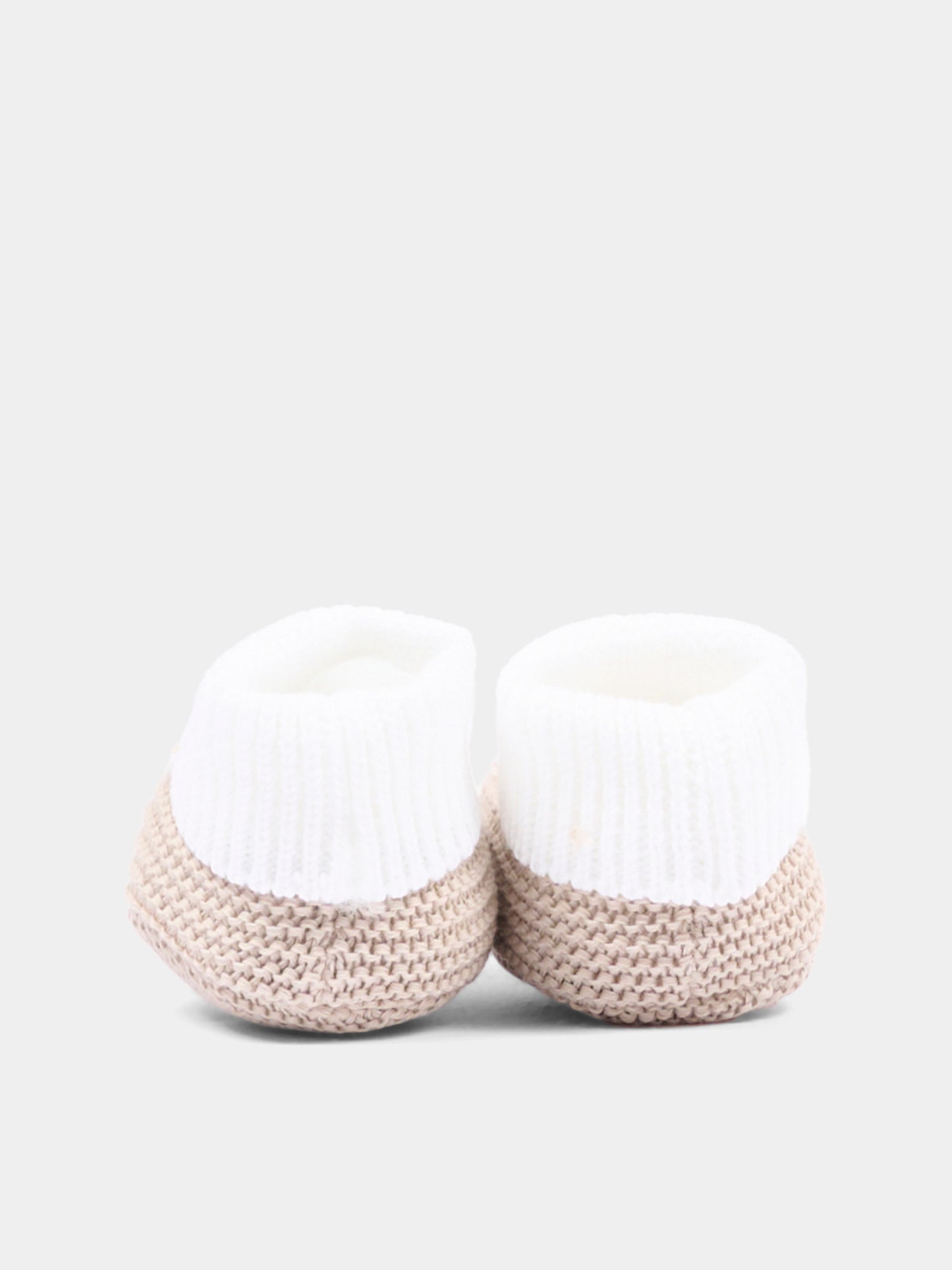 Babbucce beige per neonati,Little Bear,3140 BCO/CORDA