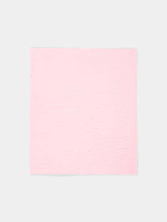 Coperta rosa per neonata tricot,Little Bear,3100 ROSA M/BCO