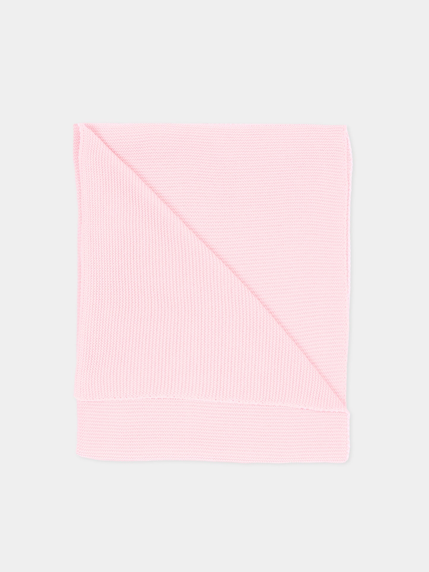 Coperta rosa per neonata tricot,Little Bear,3100 ROSA M/BCO