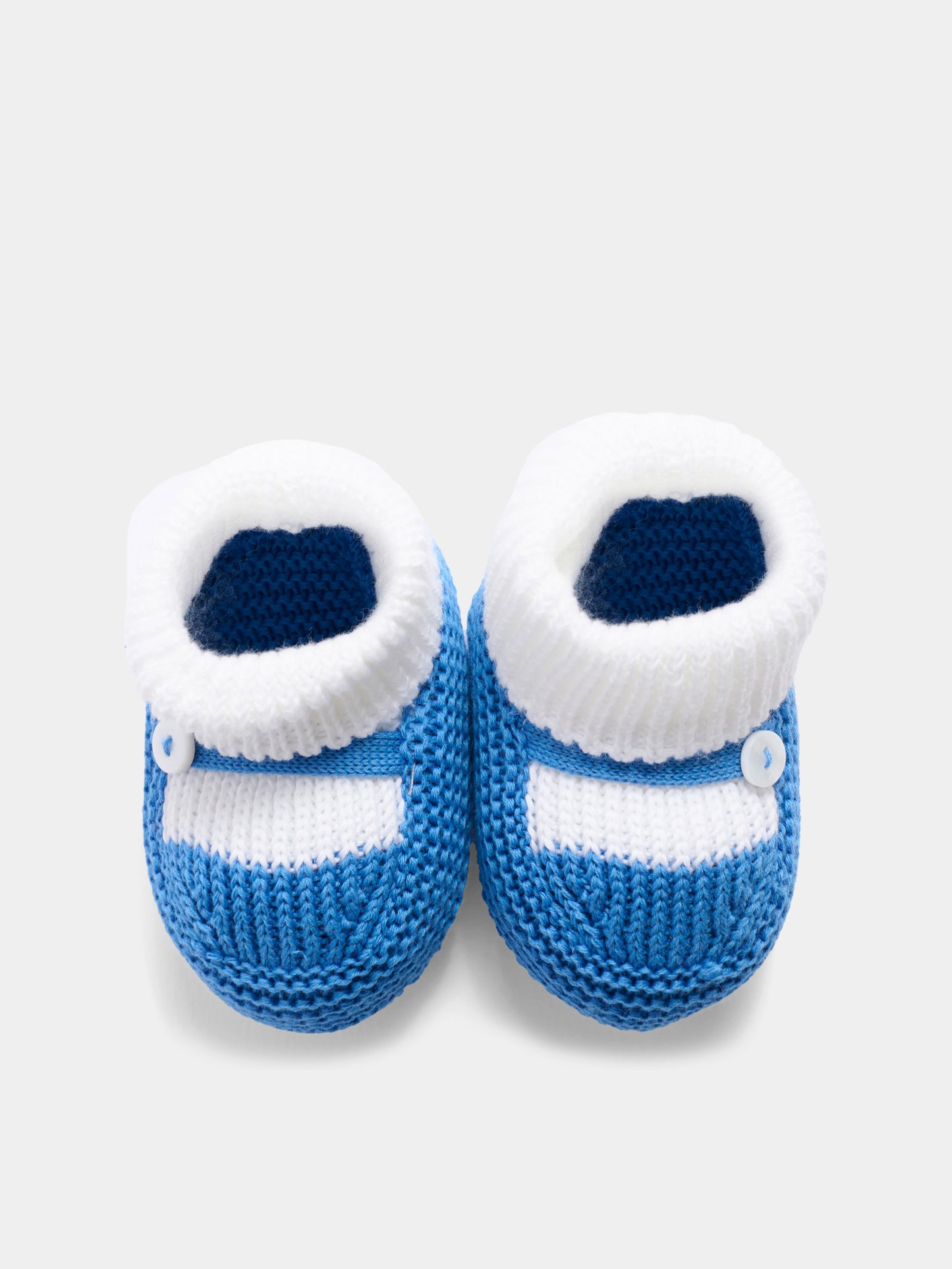 Babbucce azzurre per neonato,Little Bear,3140 BCO/AZZURRO