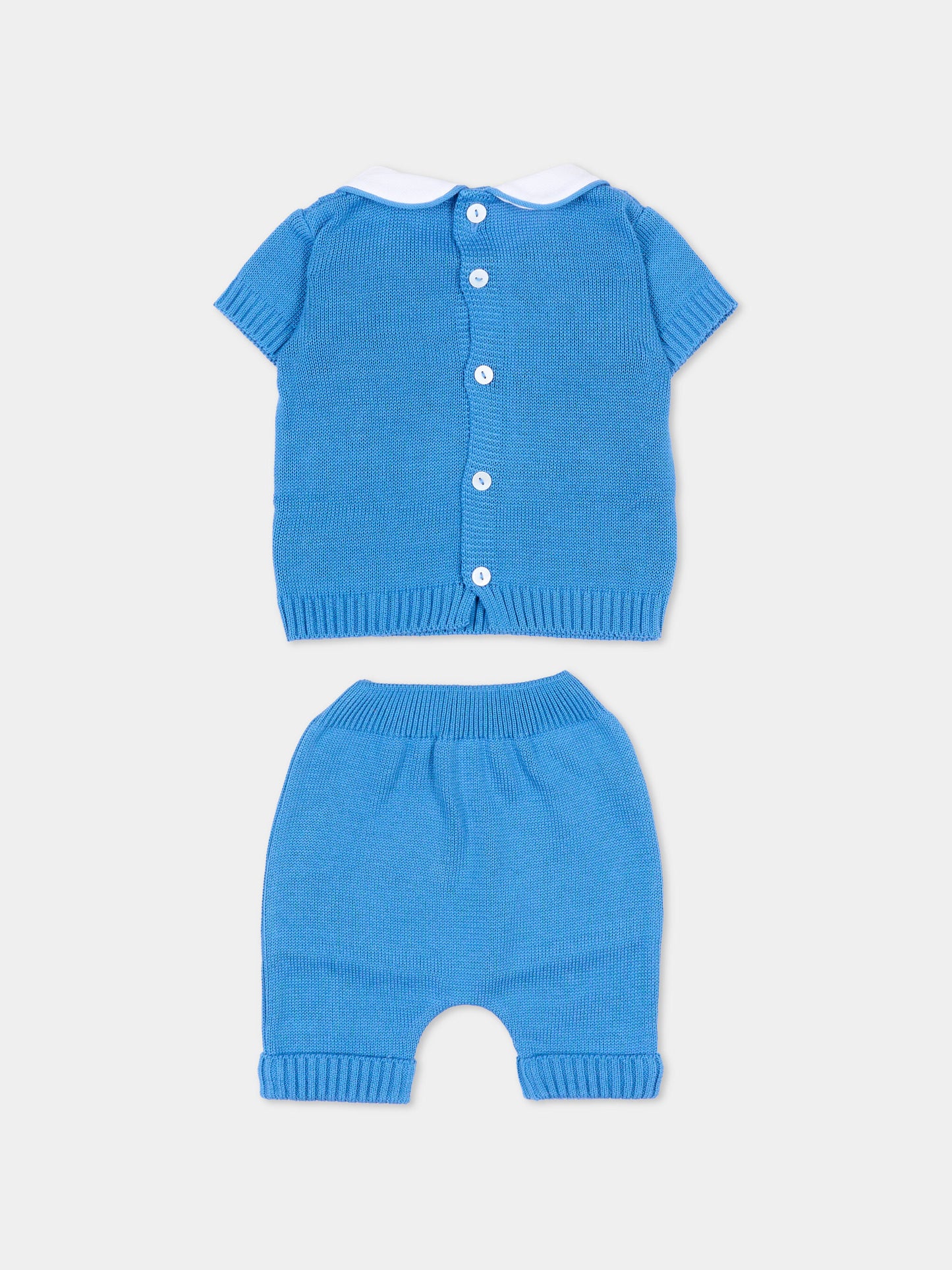 Completo nascita azzurro per neonato,Little Bear,3110 AZZURRO