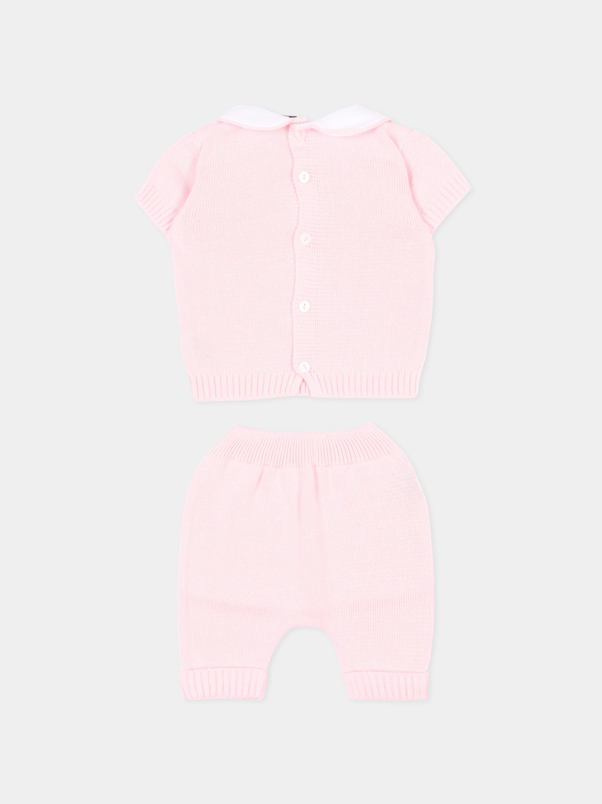 Completo nascita rosa per neonata,Little Bear,3110 ROSA M