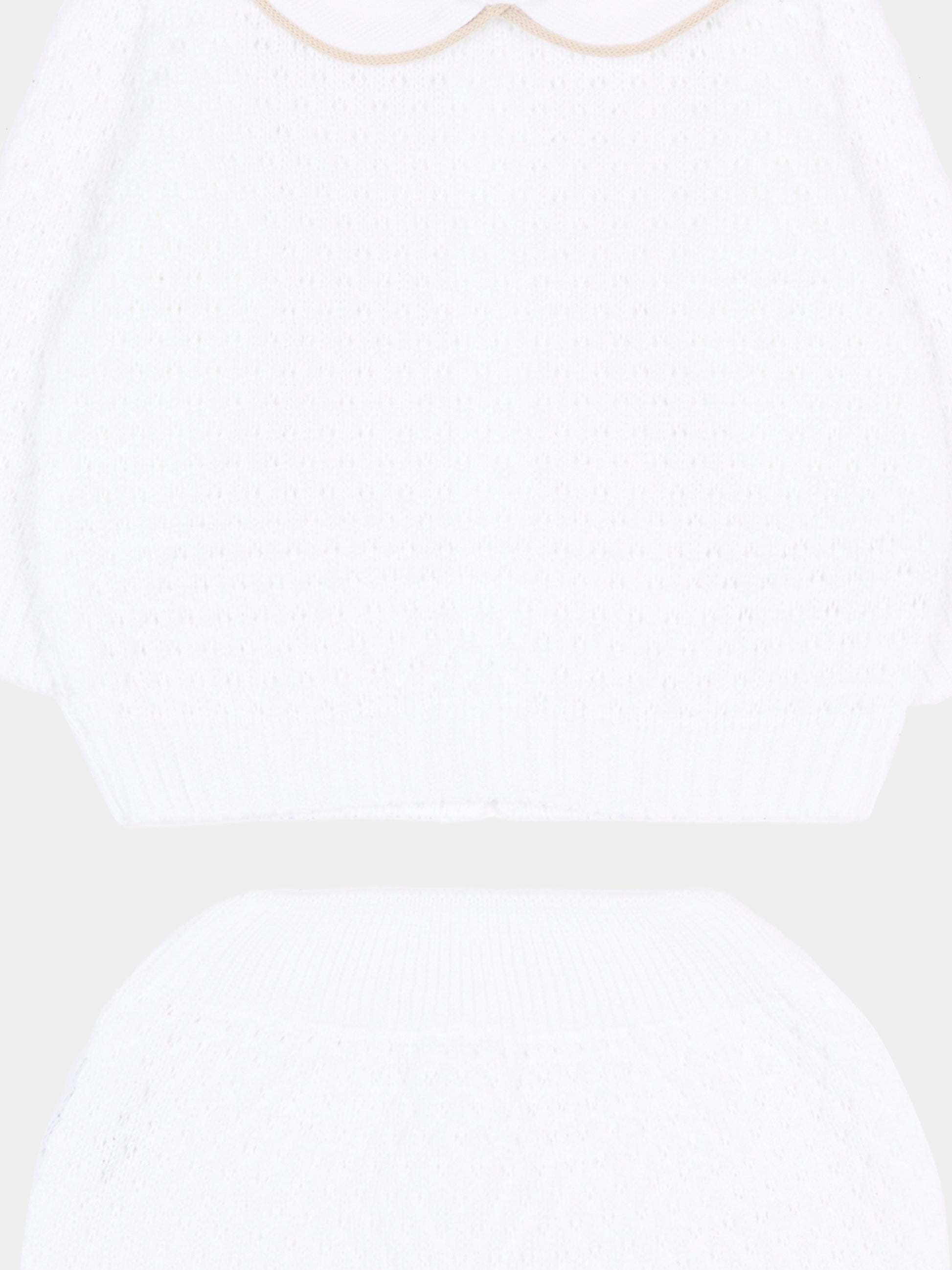 Completo nascita bianco per neonati,Little Bear,3115 BIANCO/CORDA