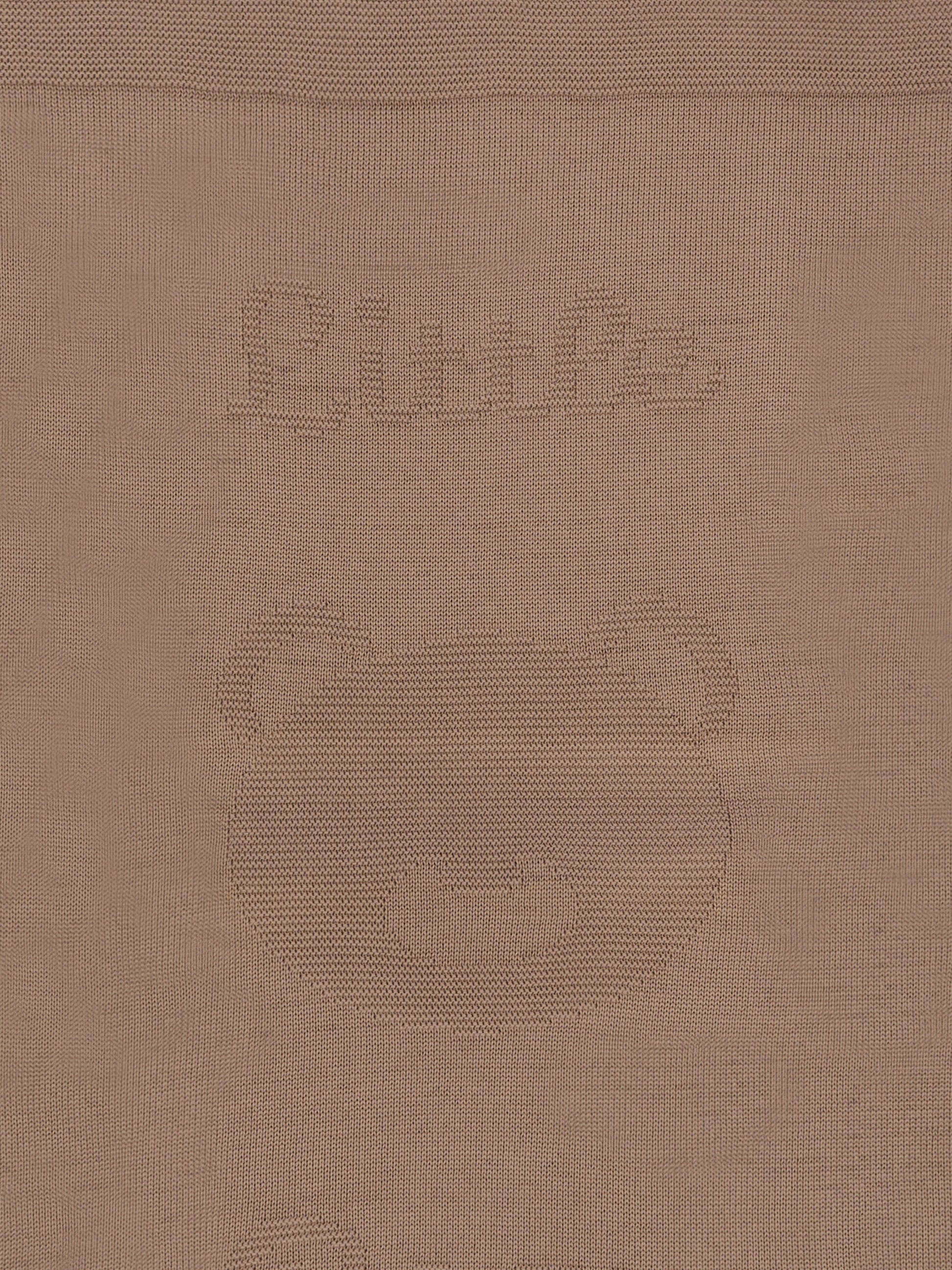 Coperta marrone per neonati con orsetto,Little Bear,3119 CACAO