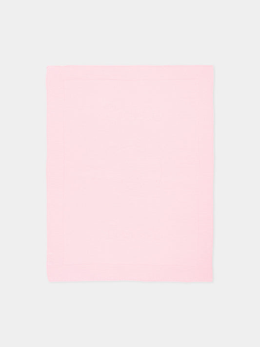 Coperta rosa per neonata con orsetto,Little Bear,3119 ROSA M