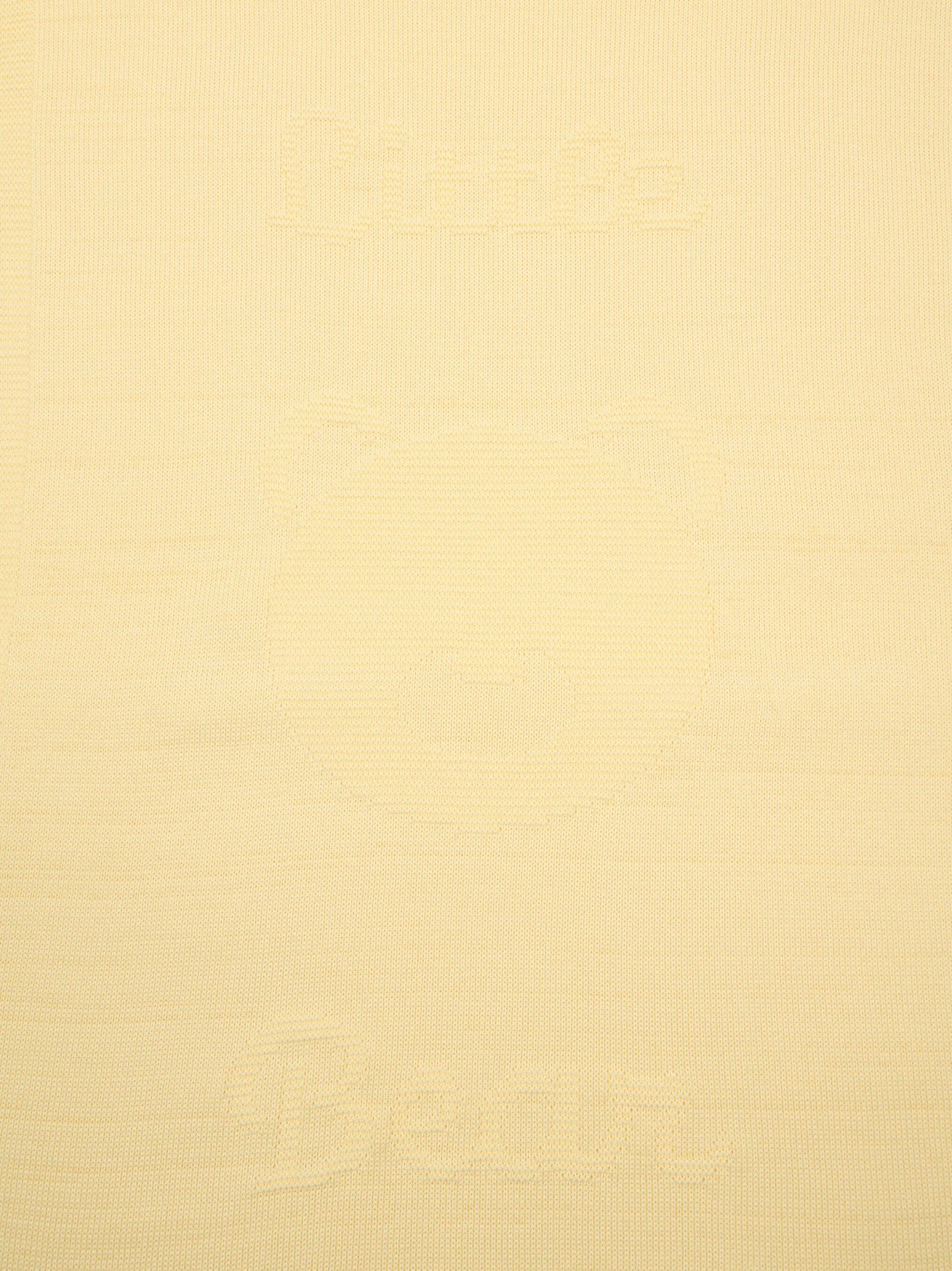 Coperta gialla per neonati con orsetto,Little Bear,3119 GIALLO