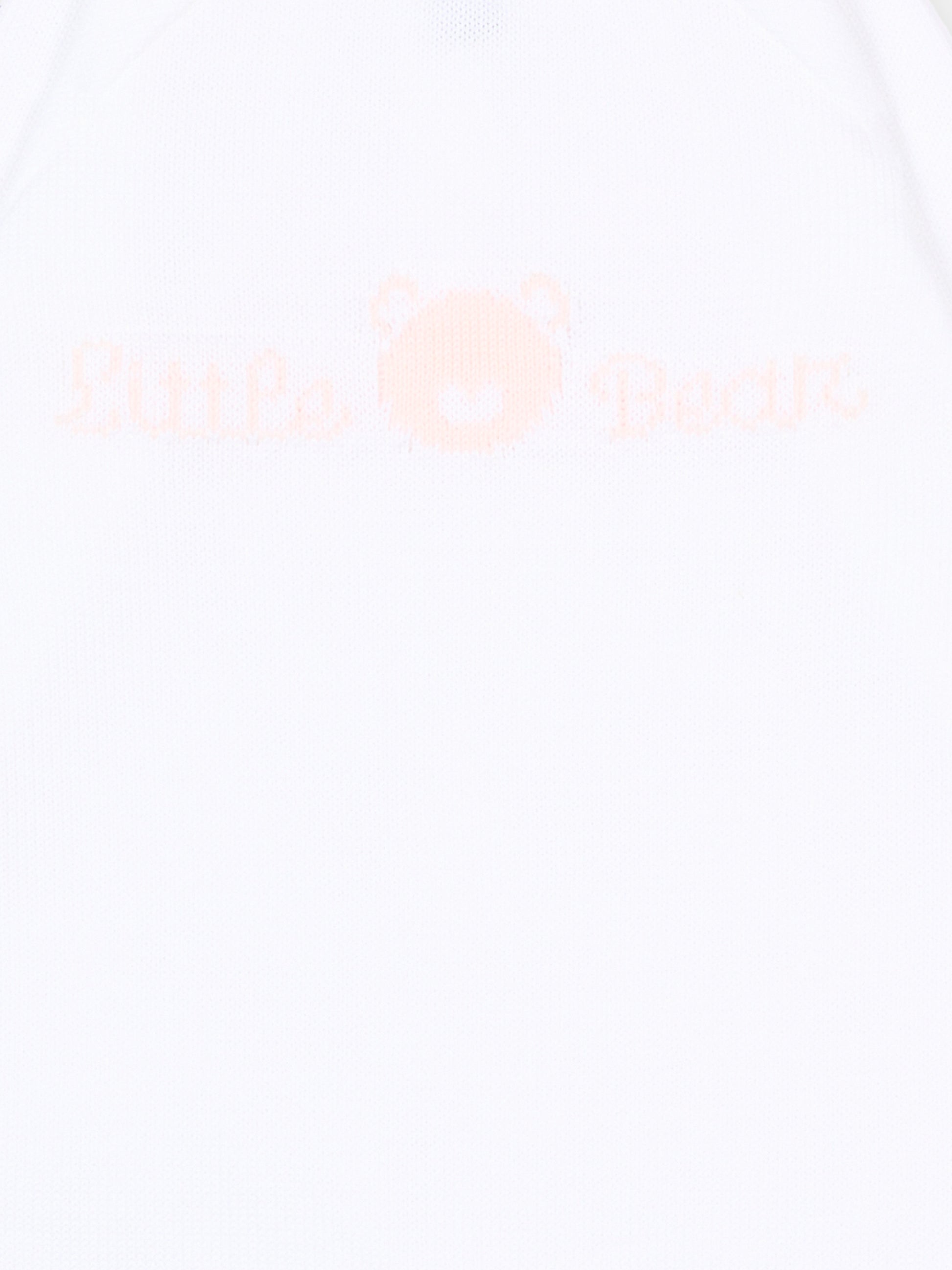 Tutina bianca per neonata con logo,Little Bear,3123 BCO/CIPRIA