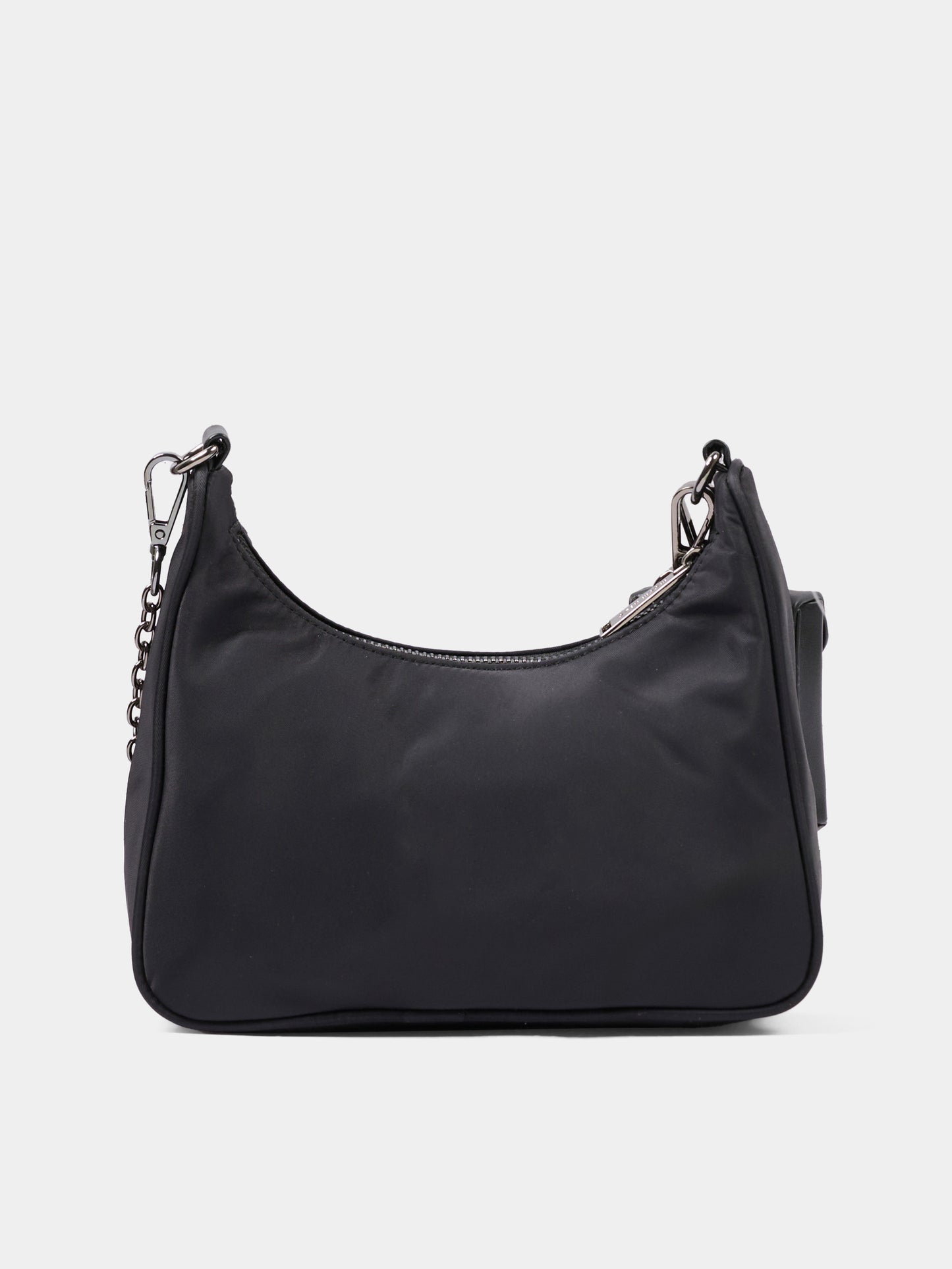 Borsa nera per bambina con logo,Msgm Kids,F6MSJGBA178 110