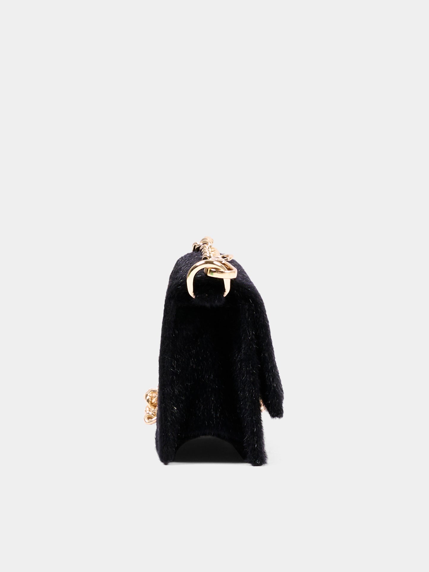 Borsa nera per bambina con logo,Msgm Kids,F6MSJGBA179 110
