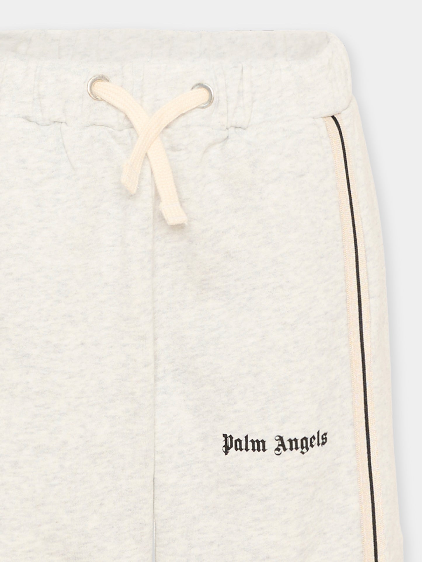 Pantalone grigio per bambino con logo,Palm Angels,F6PAJBFP027 101