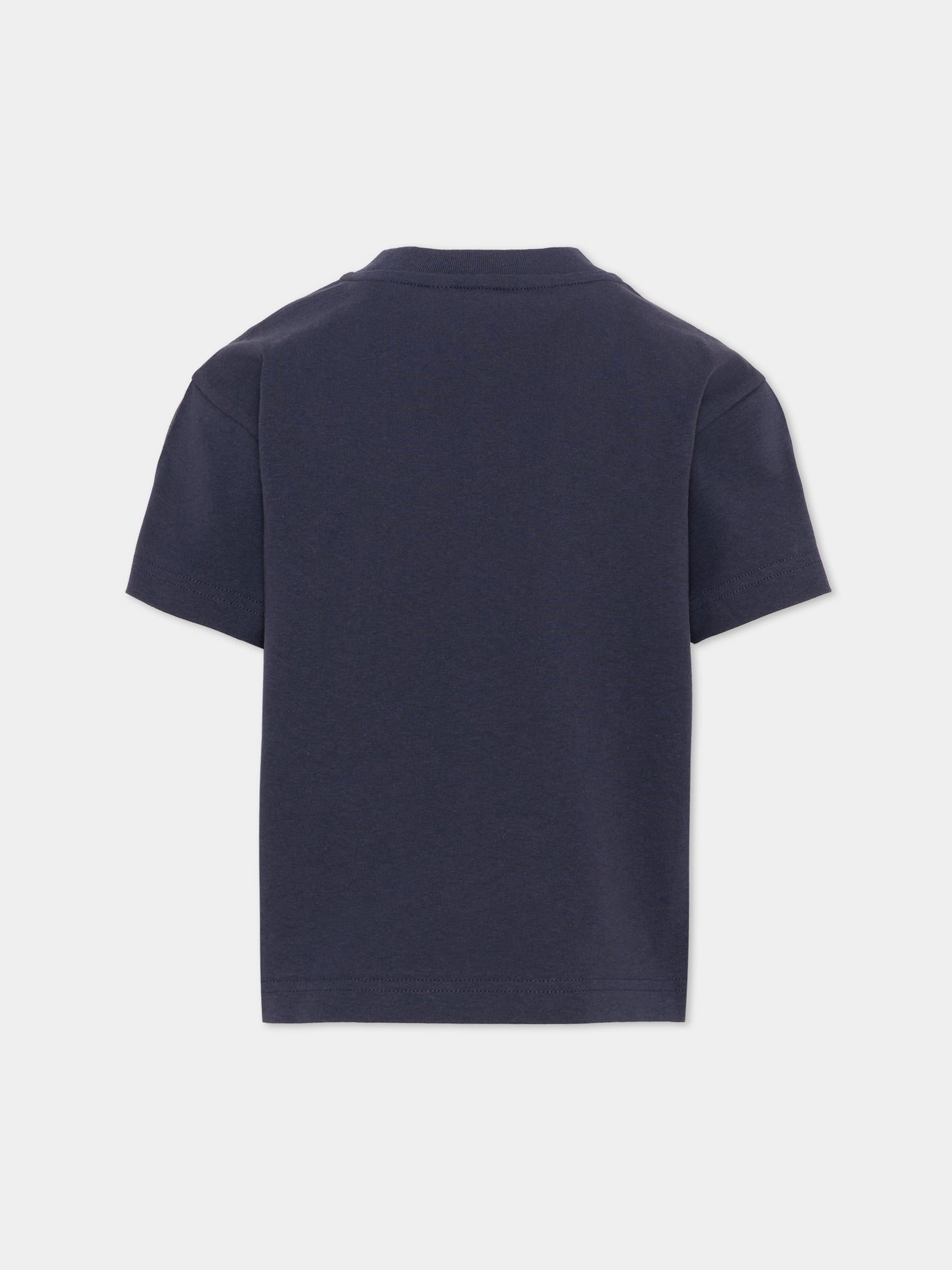 T-Shirt blu per bambini con Teddy Bear,Palm Angels,F6PAJBTH061 1528