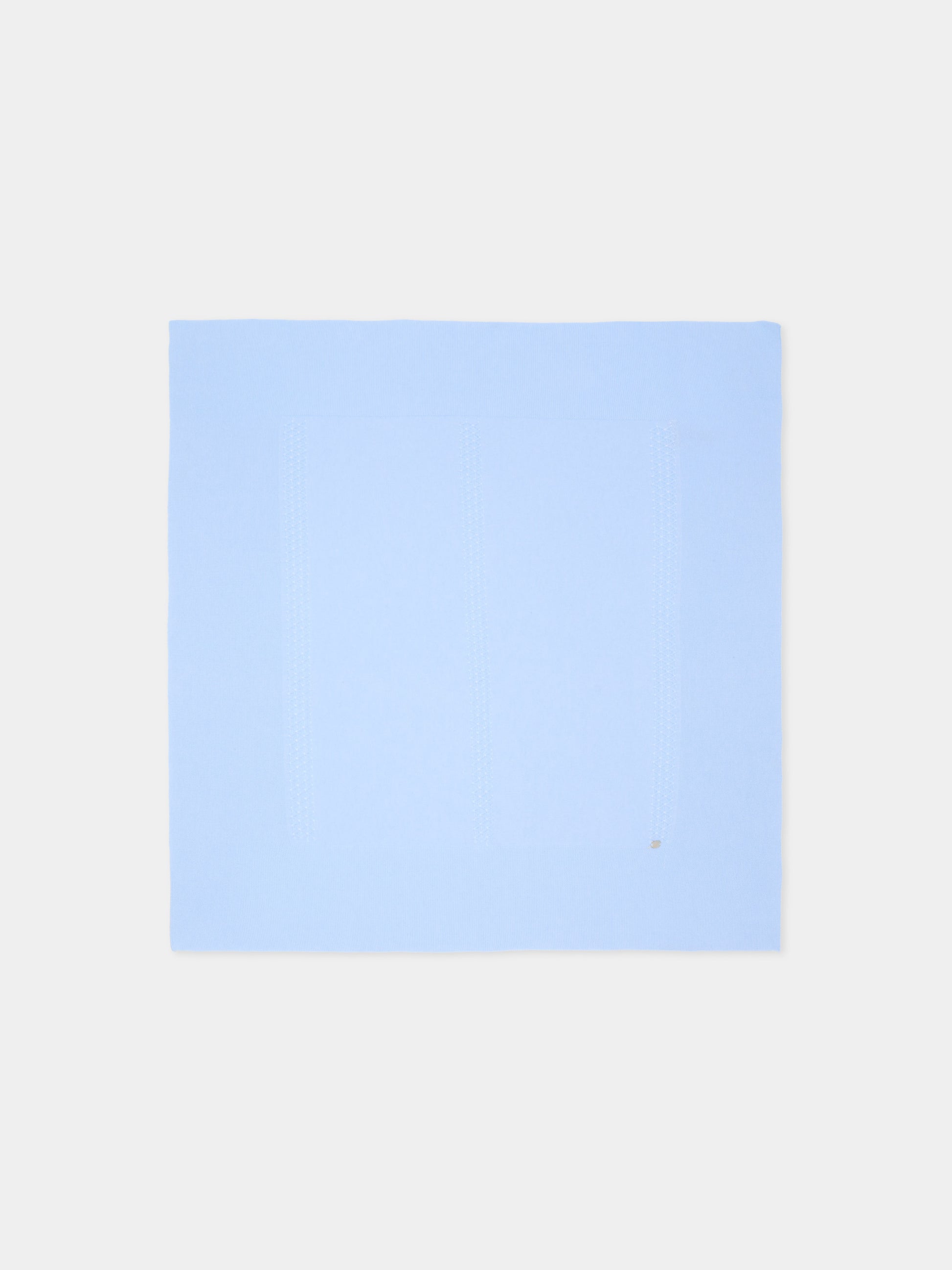 Coperta azzurro chiaro in maglia per neonato,Martín Aranda,021-11322 C01