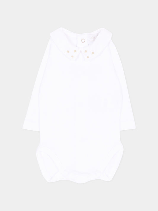 Body bianco per neonati con stelle,Martín Aranda,026-27335 PW01