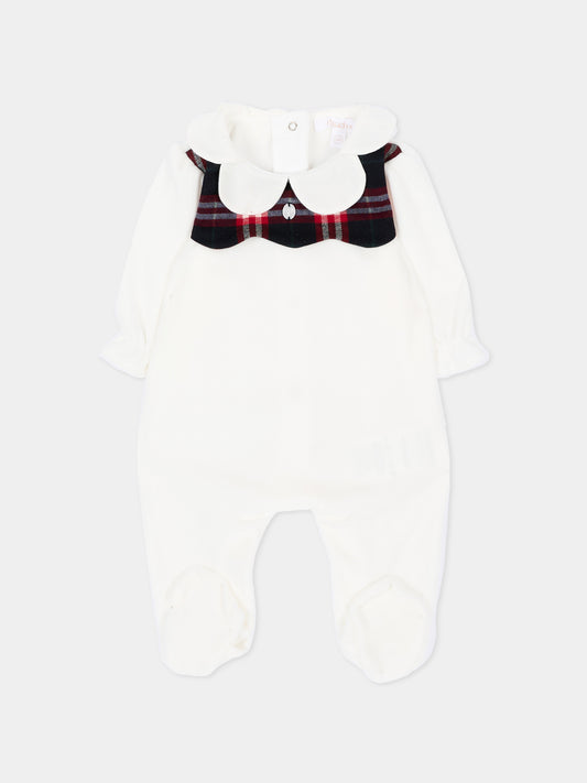 Tutina avorio per neonati con colletto,Patachou,PAP 47 BAB4333138 060