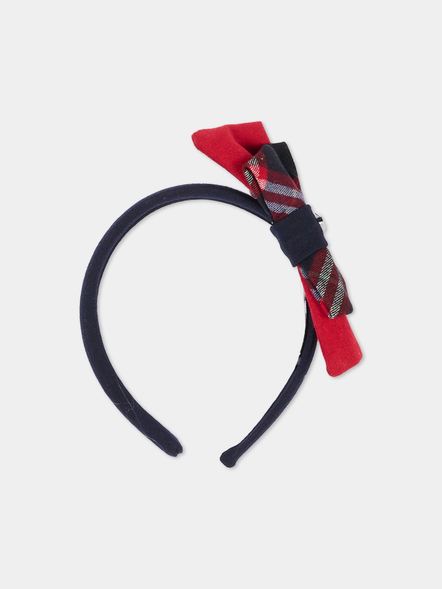 Cerchietti blu per bambina con fiocco,Patachou,PAP 47 BAN4333272 360