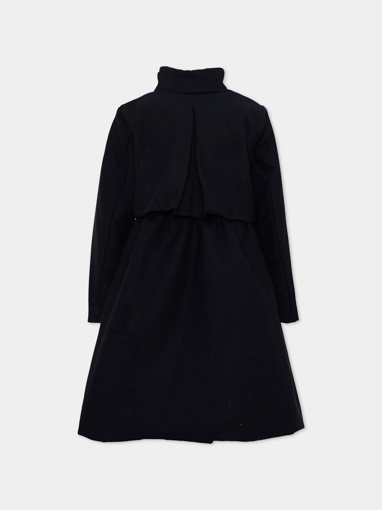 Cappotto blu per bambina,Patachou,PAP 47 CA4333460 360