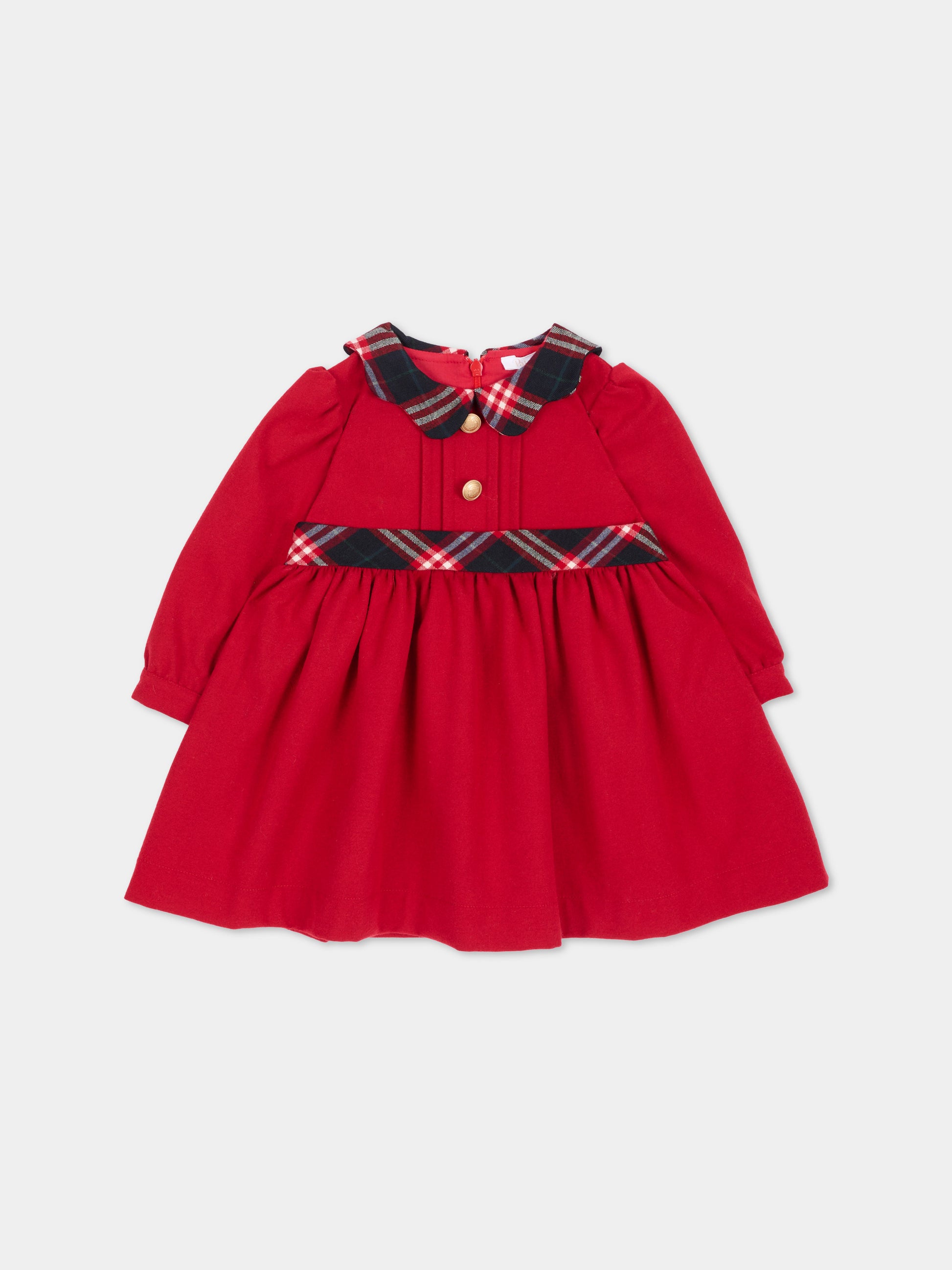 Abito elegante rosso per neonata,Patachou,PAP 47 VET4333266 960